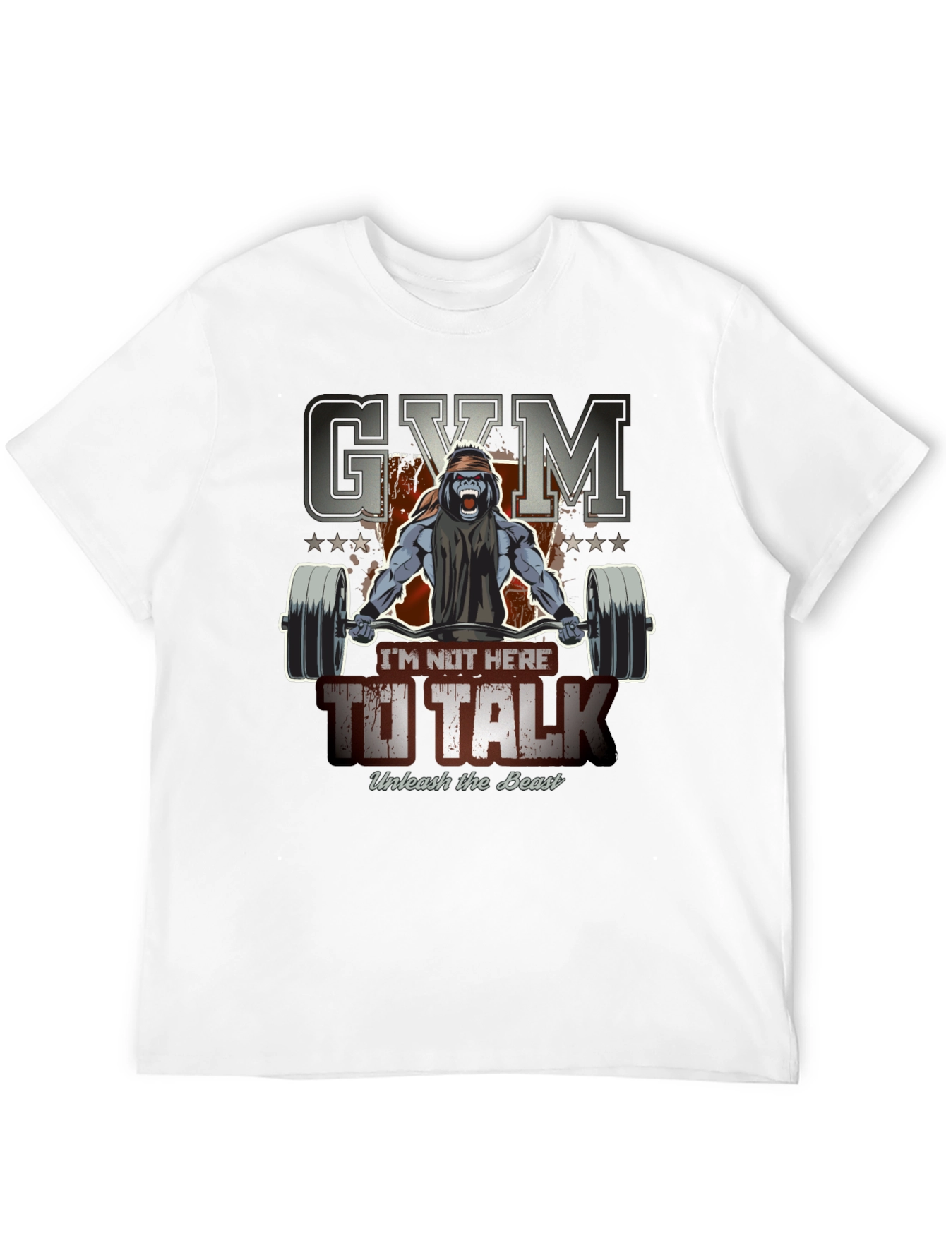 Gym Gorilla T-Shirt - Unleash The Beast!