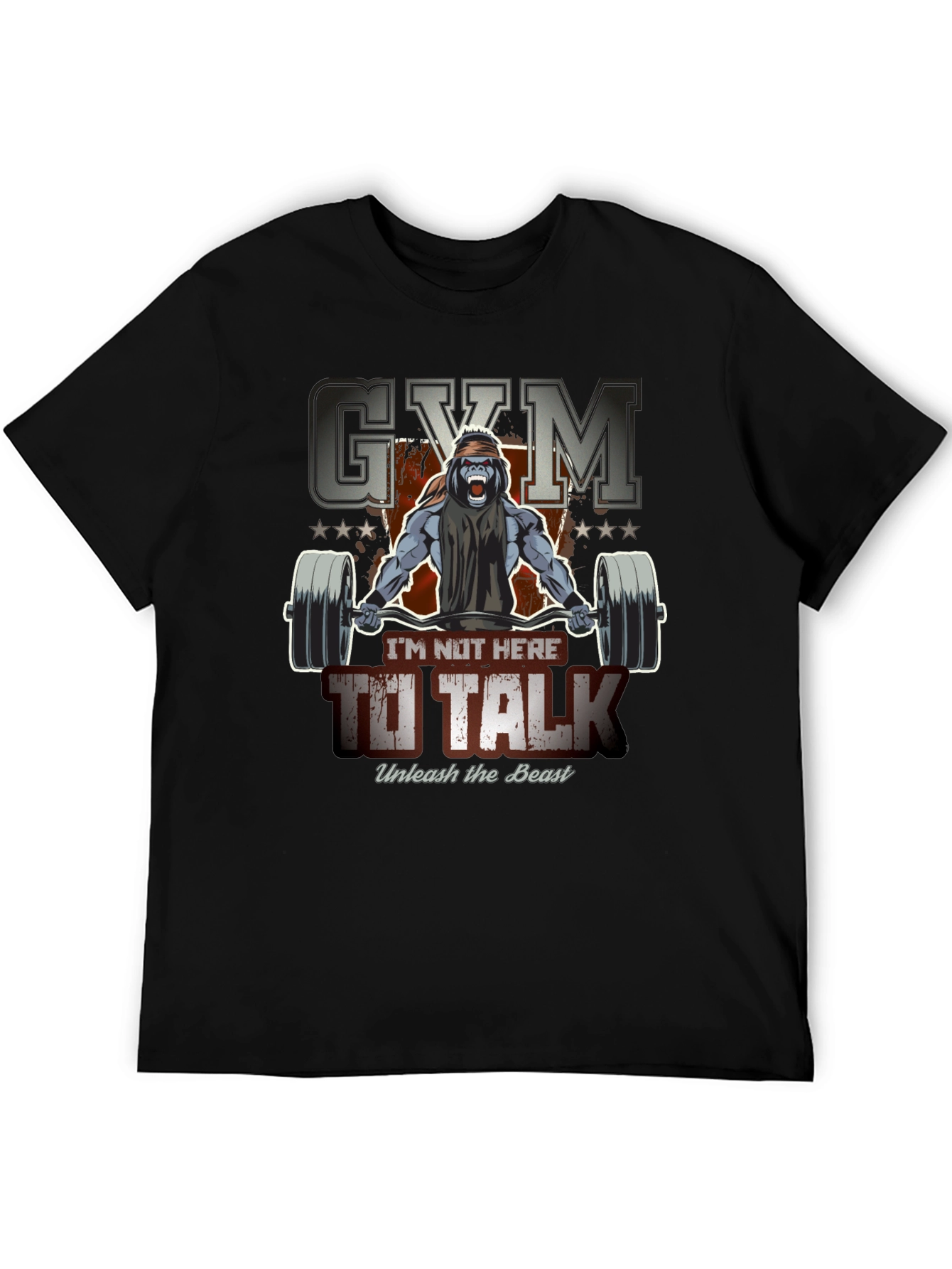 Gym Gorilla T-Shirt - Unleash The Beast!