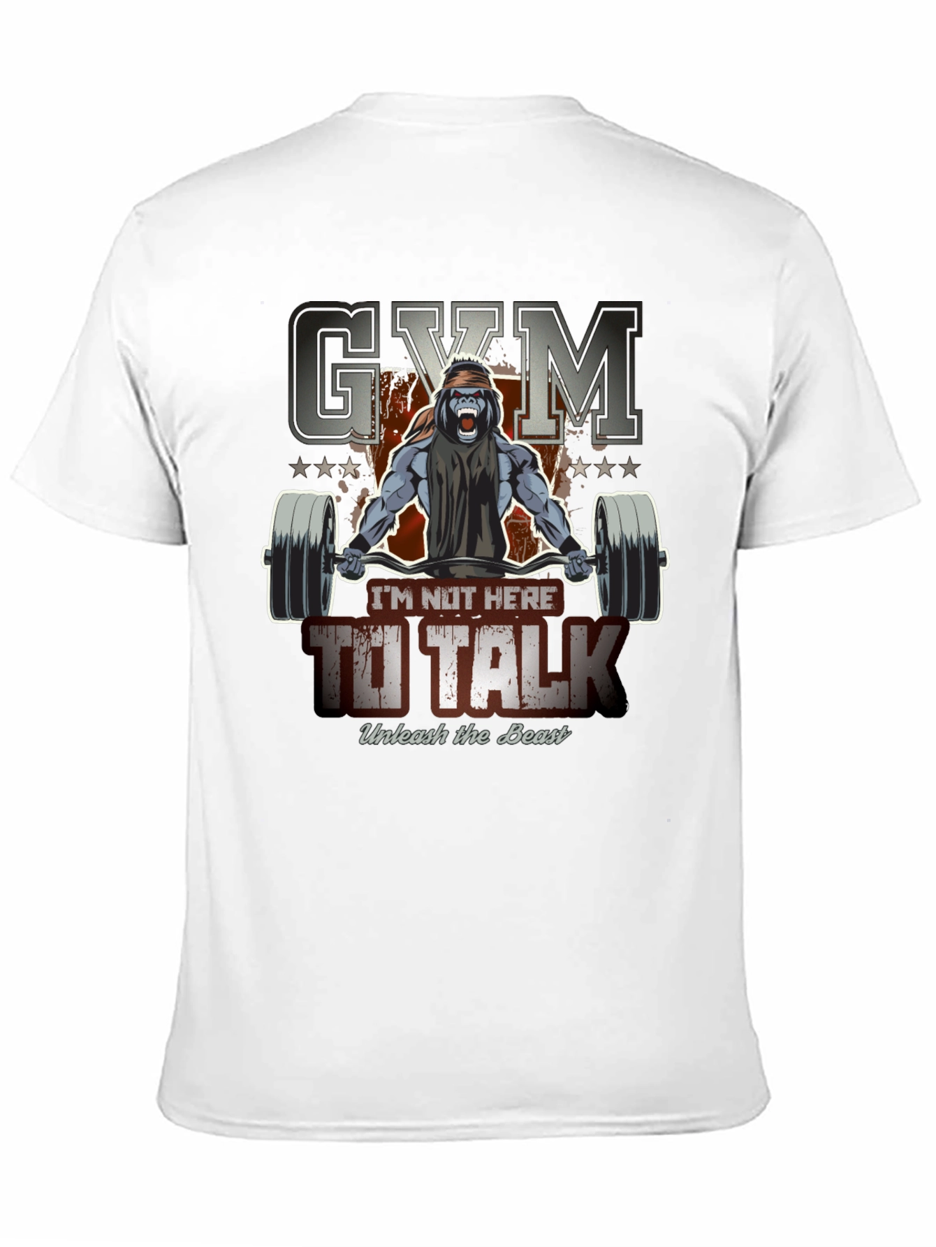Gym Gorilla T-Shirt - Unleash The Beast!