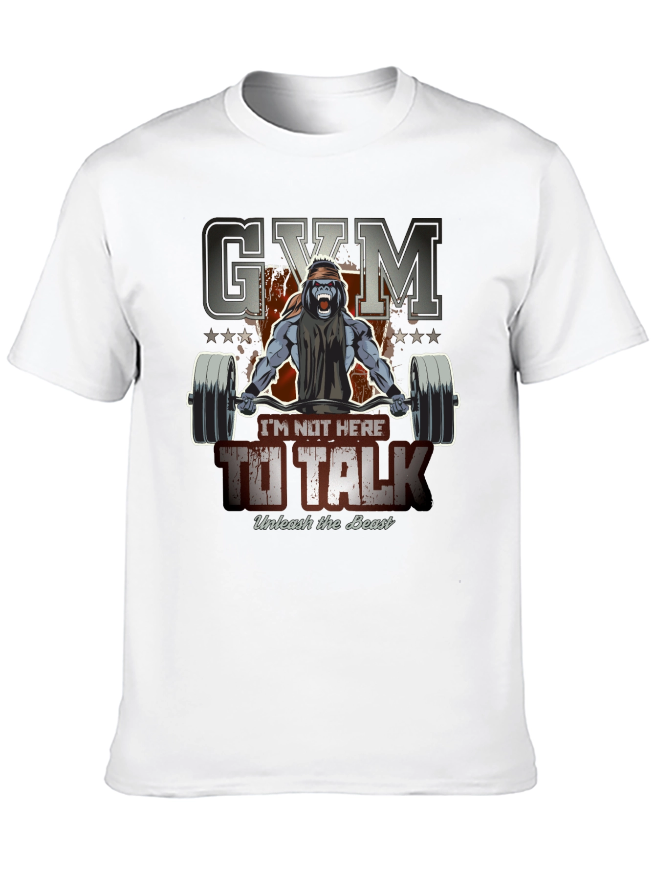 Gym Gorilla T-Shirt - Unleash The Beast!