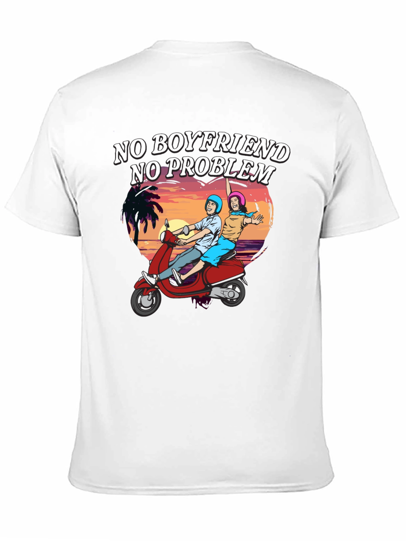 No Boyfriend No Problem Graphic Tee