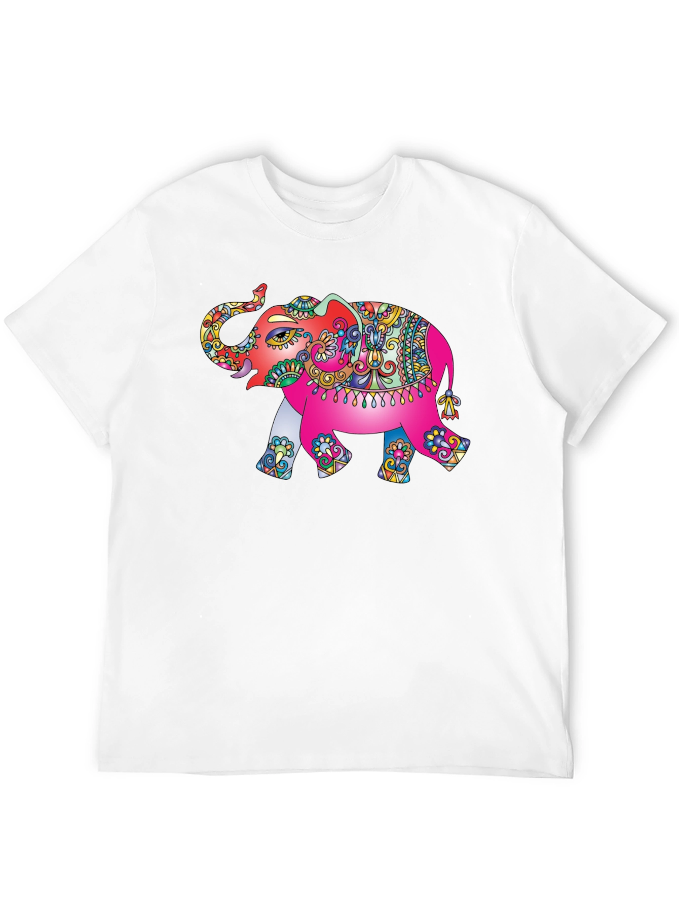Elephant Graphic T-Shirt - Unique Animal Print