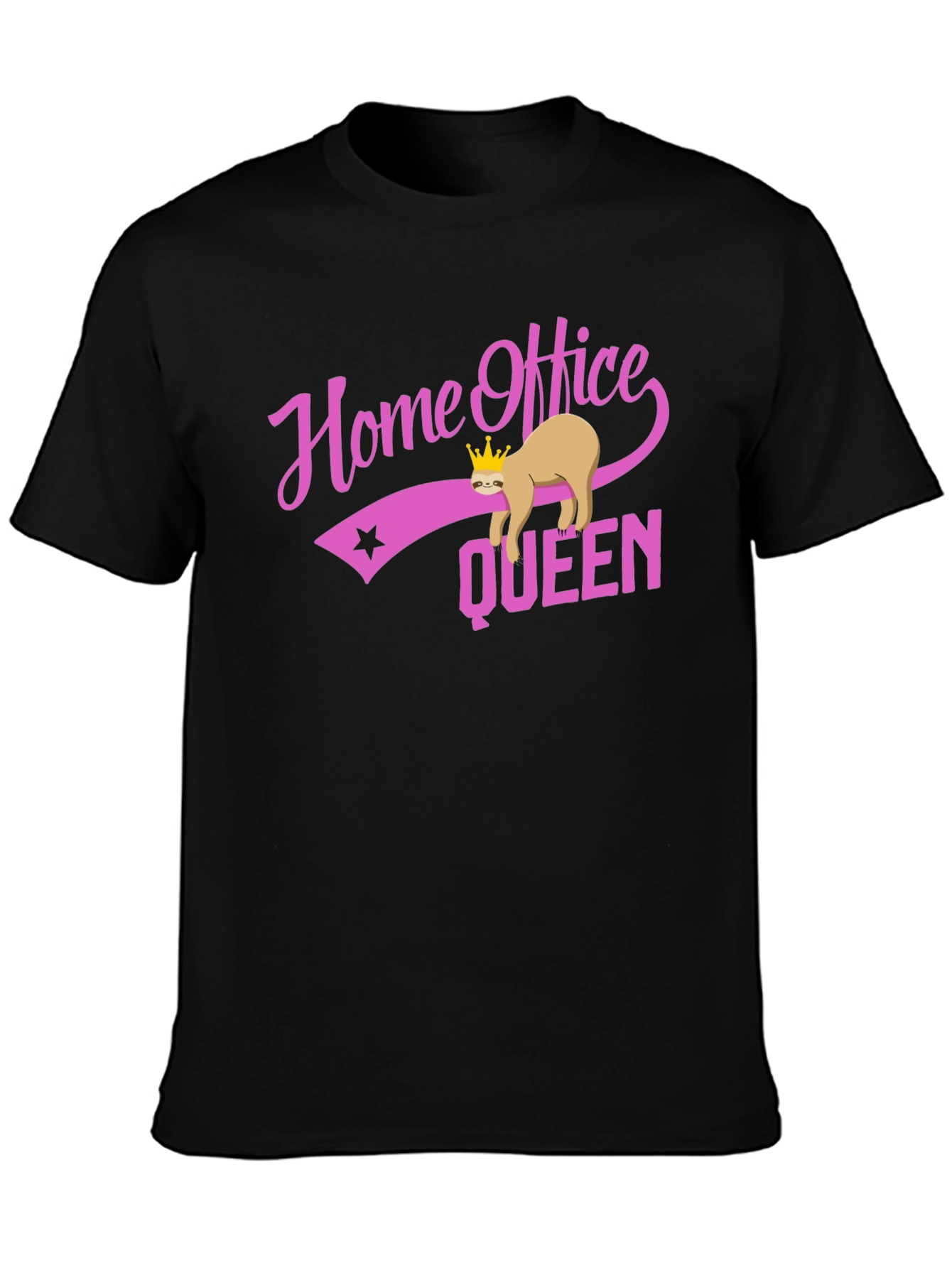Home Office Queen Sloth T-Shirt
