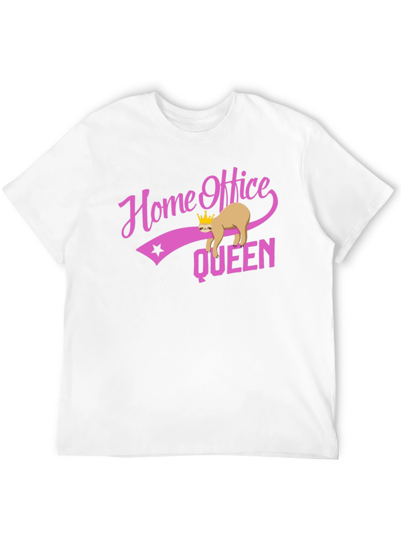Home Office Queen Sloth T-Shirt