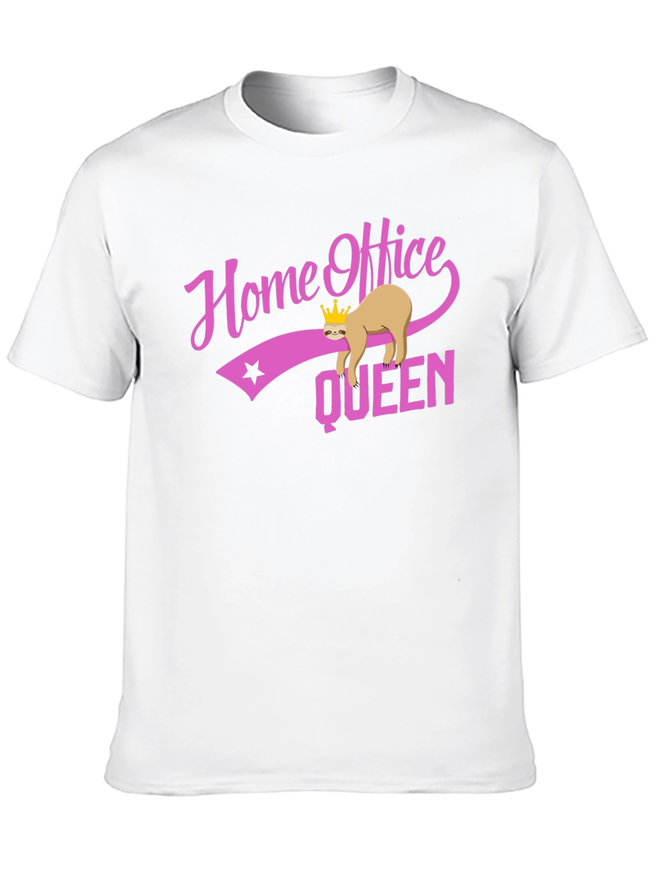 Home Office Queen Sloth T-Shirt