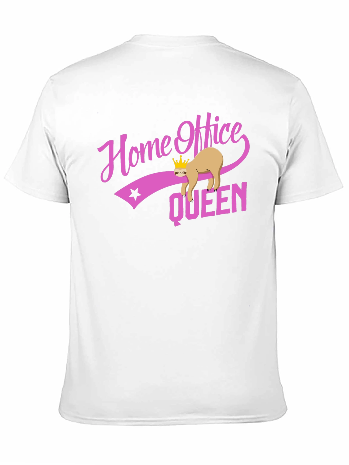 Home Office Queen Sloth T-Shirt