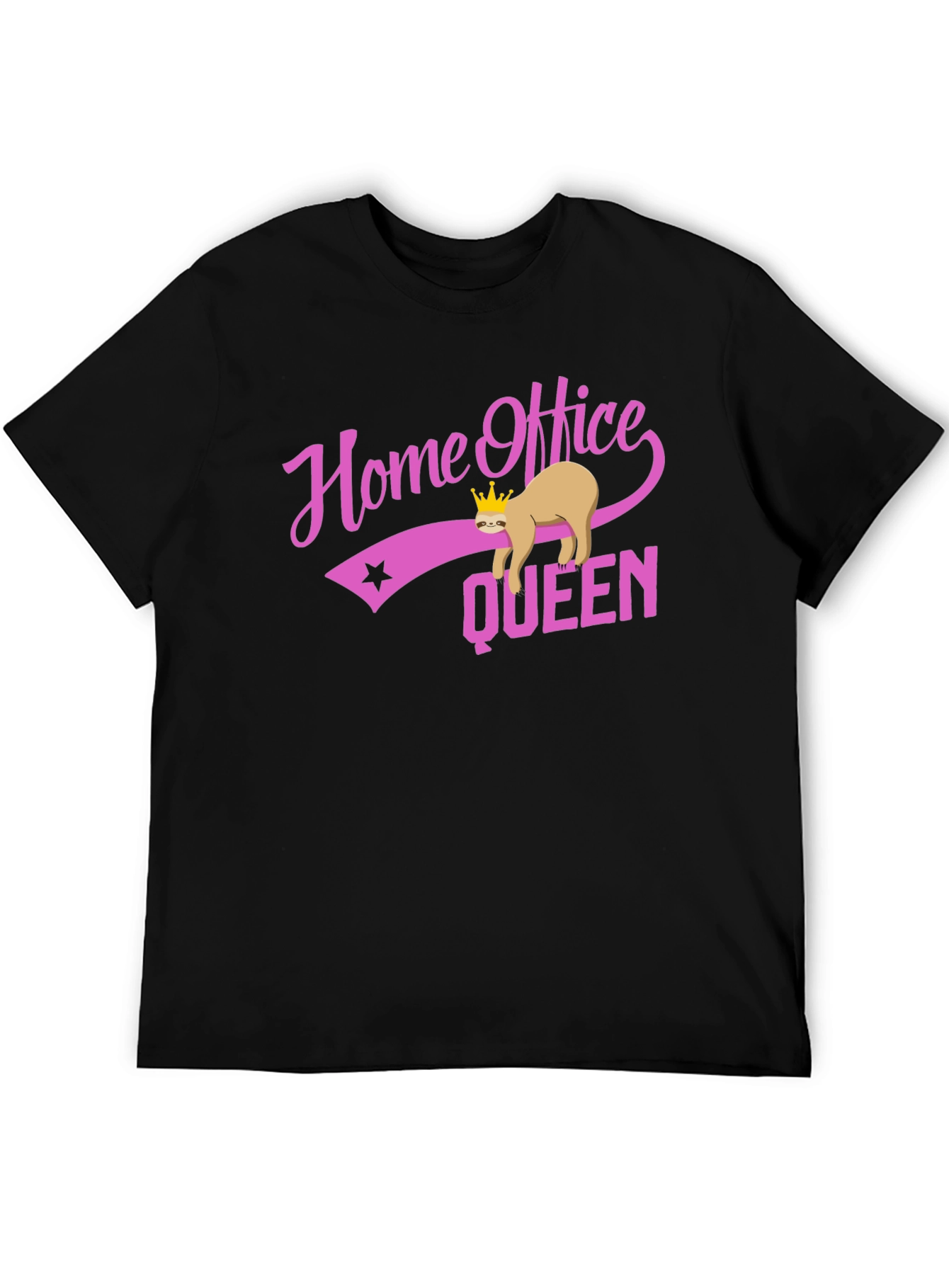 Home Office Queen Sloth T-Shirt