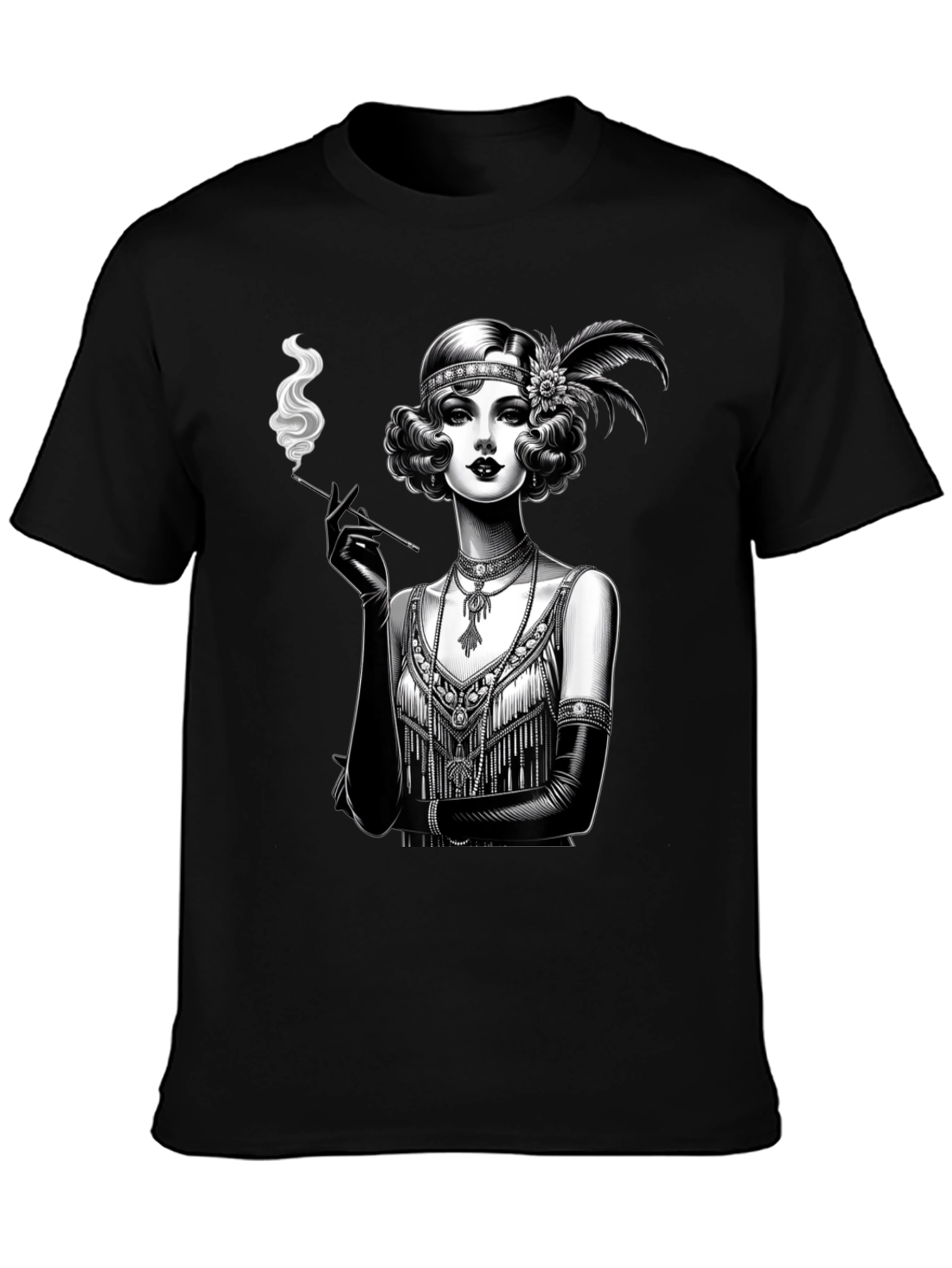 Roaring 20s Art Deco Graphic Tee