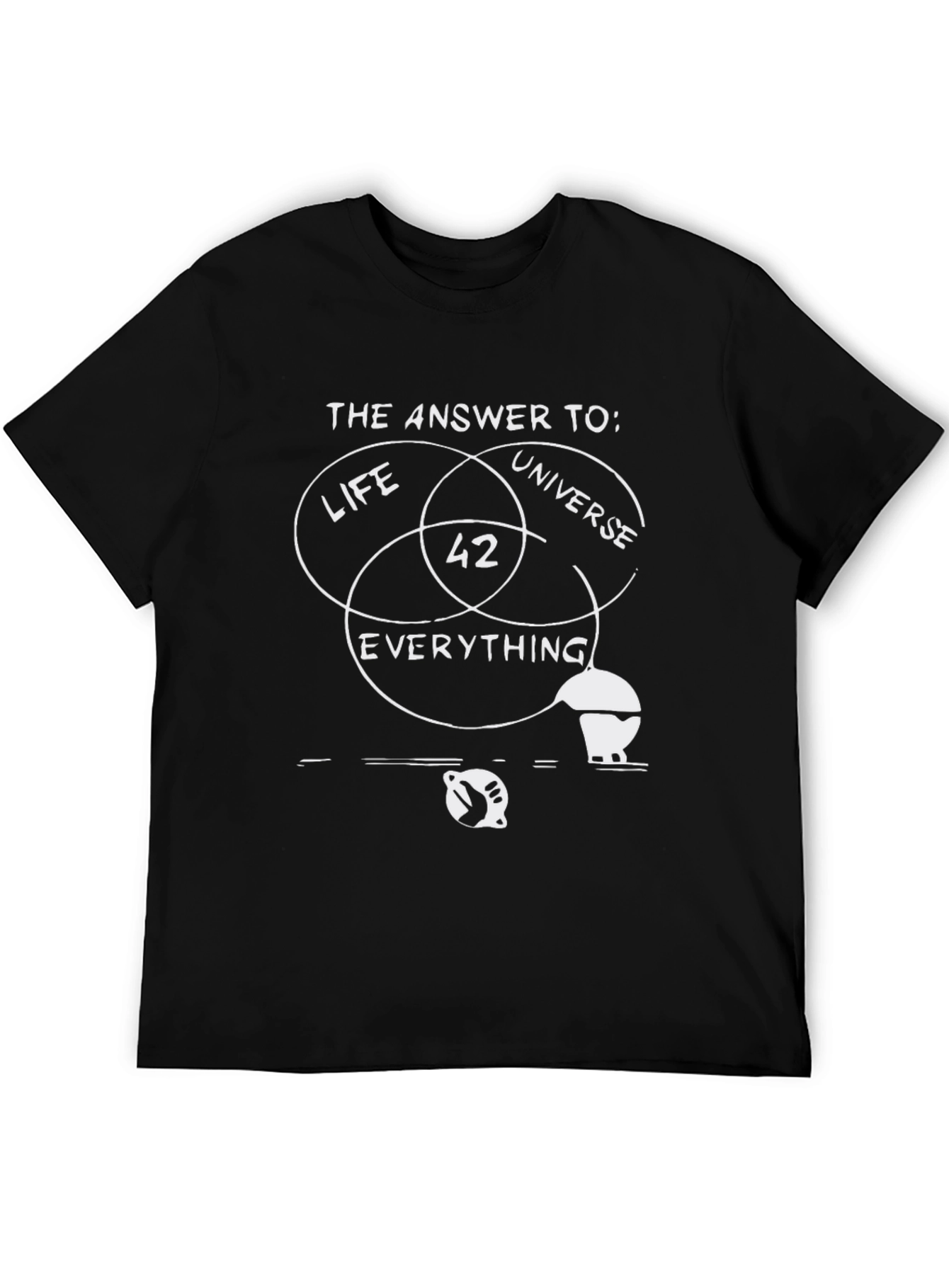 The Answer is 42 Mens Graphic Tee