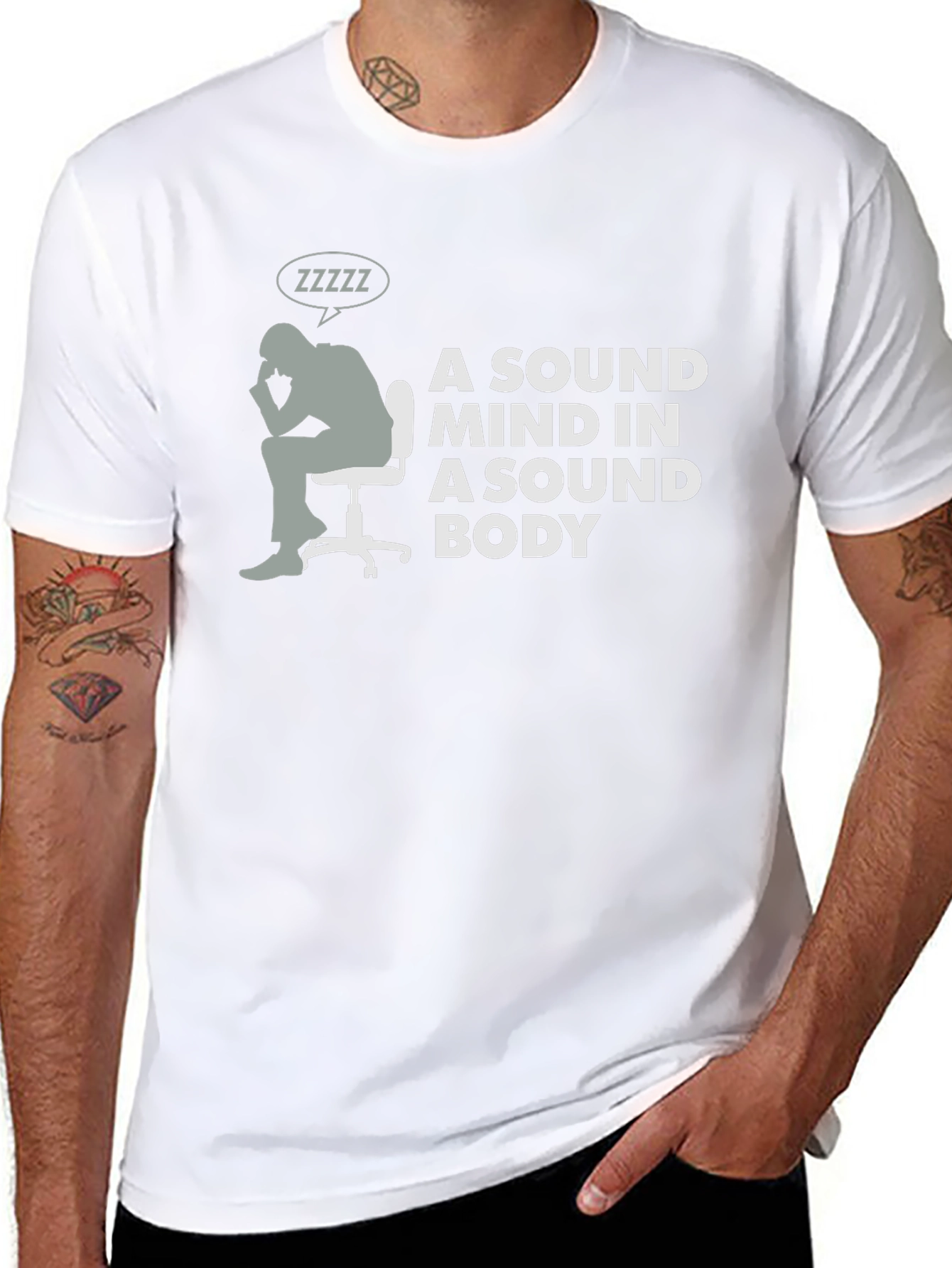 Sound Mind In A Sound Body Graphic Tee