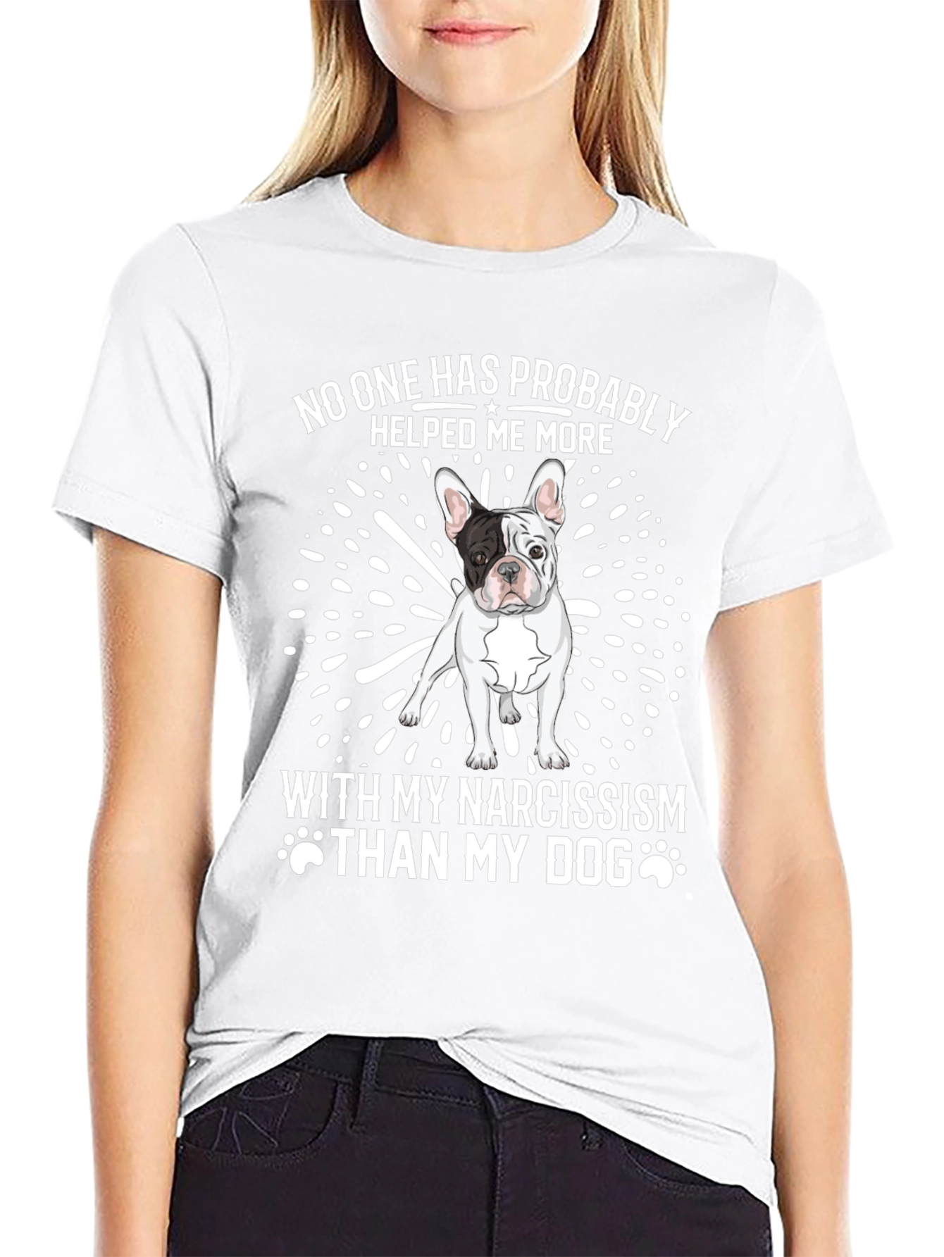 Dog Lover Narcissism T-Shirt Funny Pet Tee