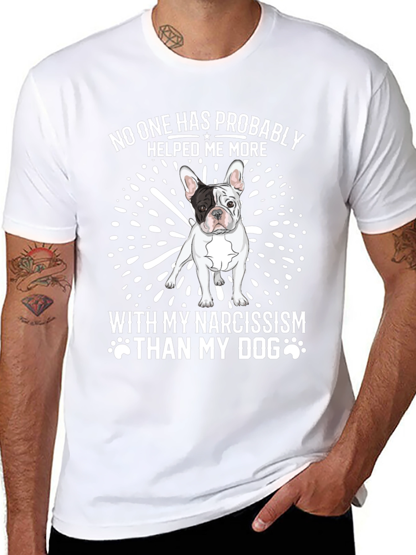 Dog Lover Narcissism T-Shirt Funny Pet Tee