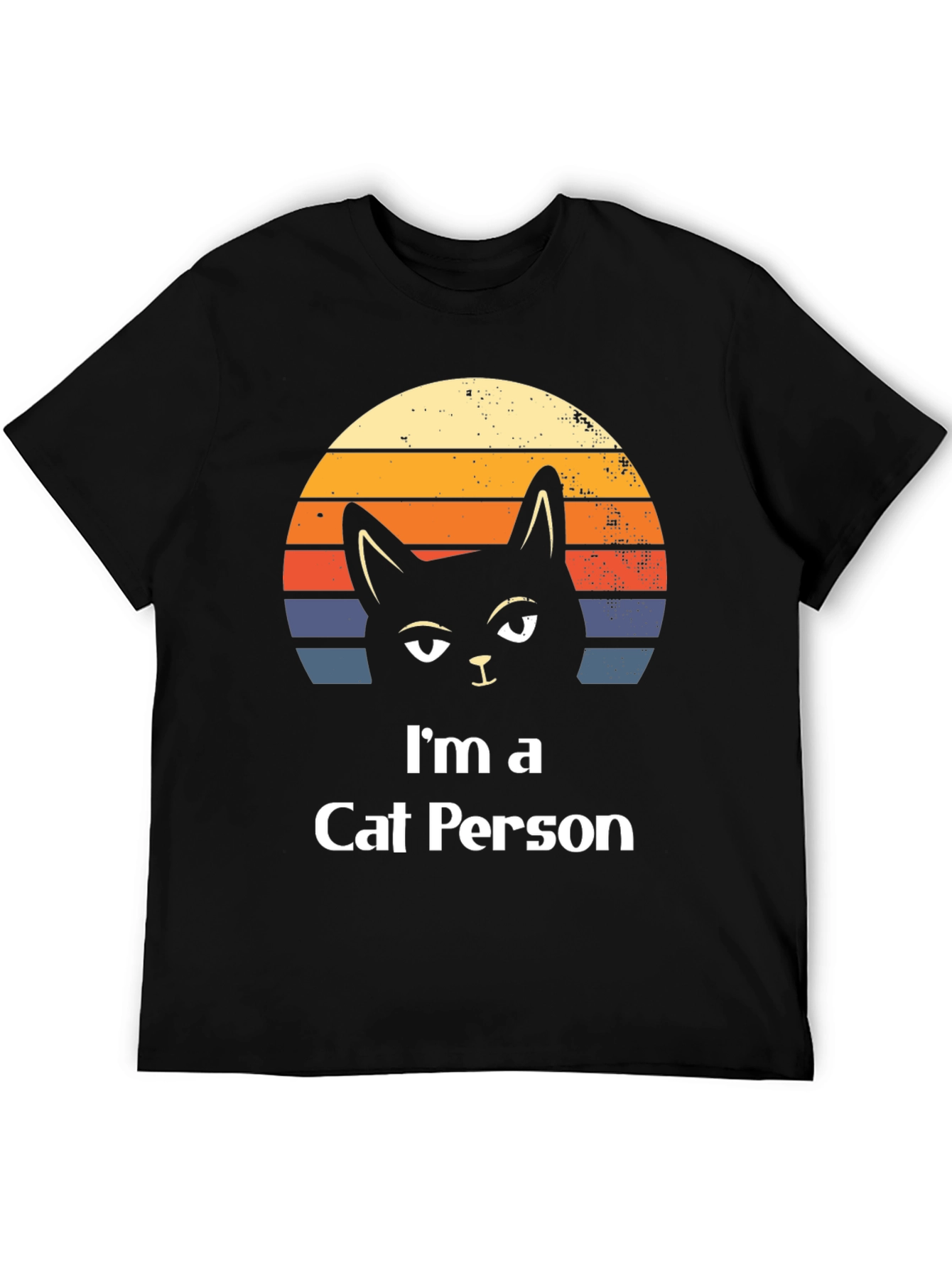 Im a Cat Person T-Shirt - Retro Design