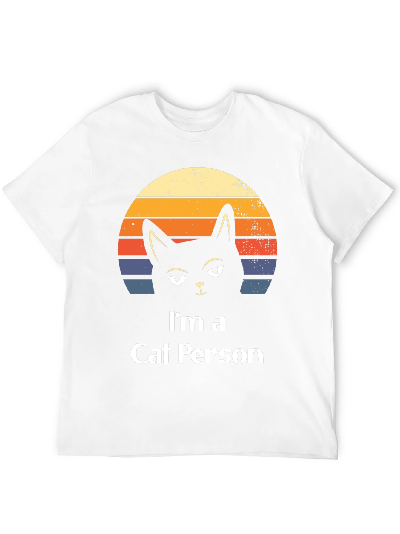 Im a Cat Person T-Shirt - Retro Design