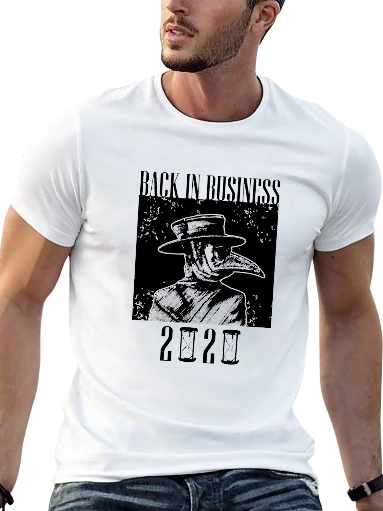 Back In Business Plague Doctor T-Shirt
