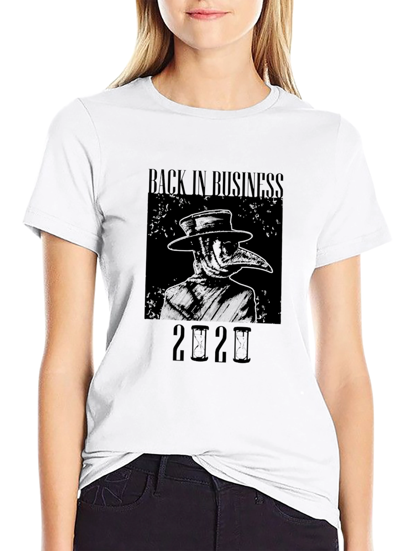 Back In Business Plague Doctor T-Shirt