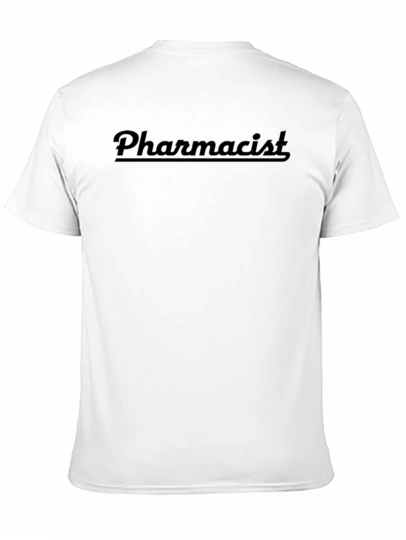 Pharmacist Black Graphic T-Shirt
