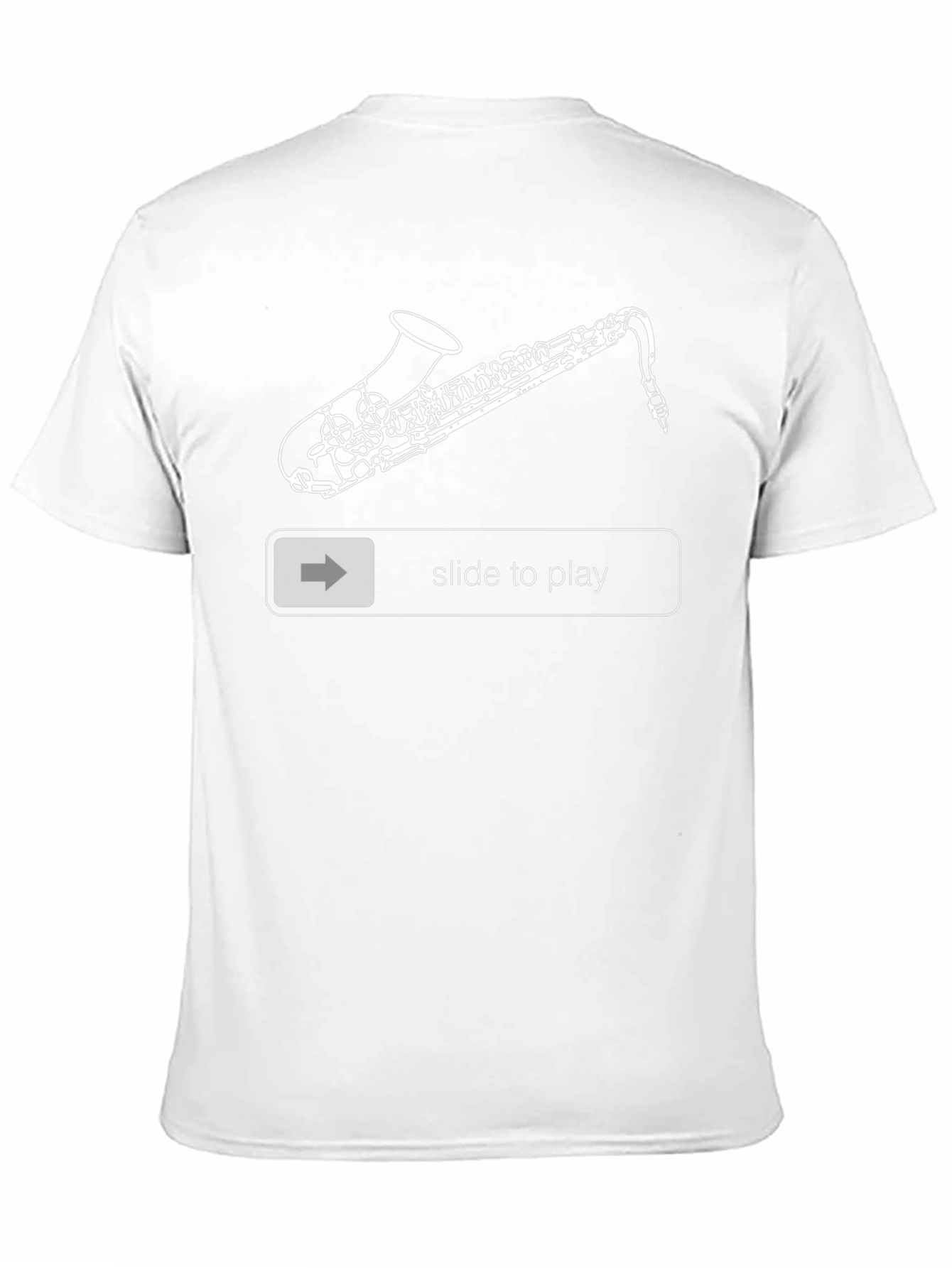 Saxophone Slide to Play Graphic T-Shirt