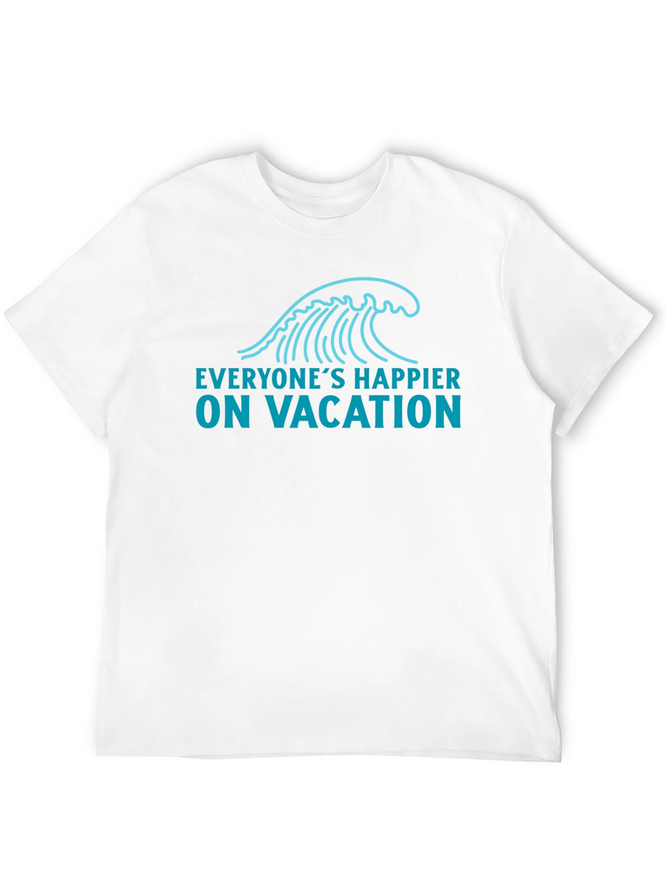 Vacation Wave Graphic Tee - Relaxed Fit