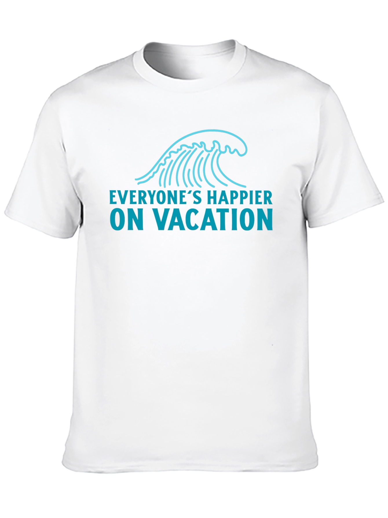 Vacation Wave Graphic Tee - Relaxed Fit