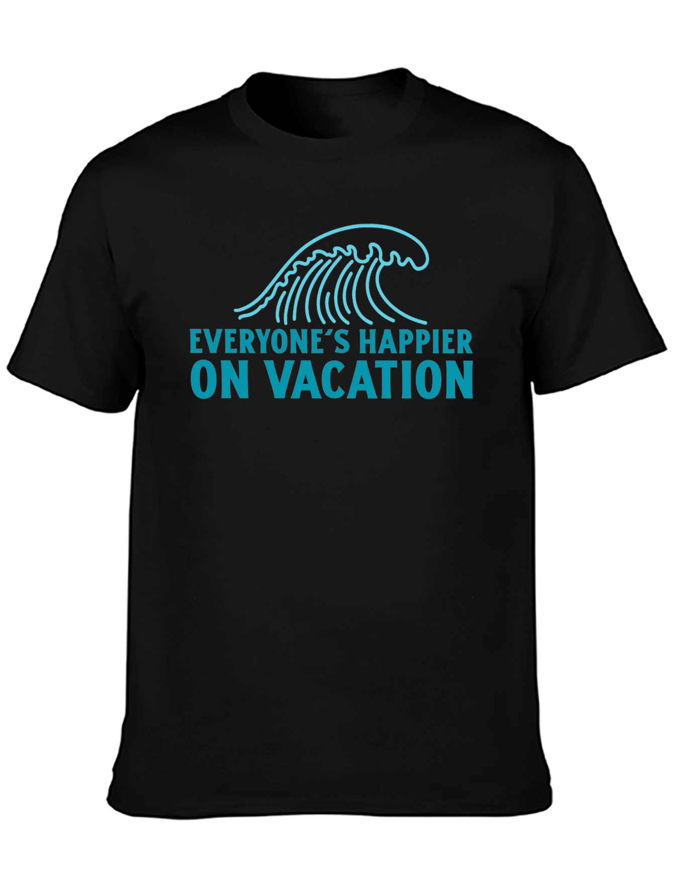 Vacation Wave Graphic Tee - Relaxed Fit