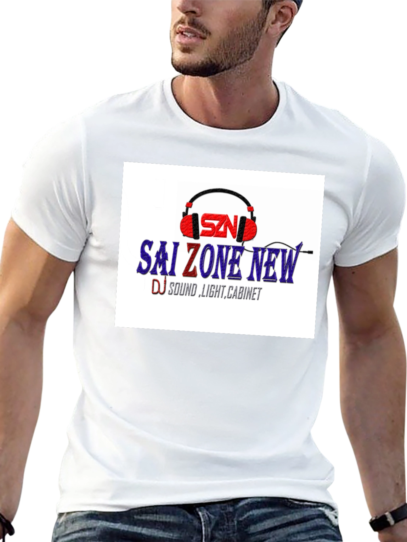 Sai Zone New Black Graphic T-Shirt
