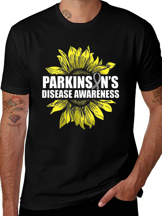 Parkinsons Disease Awareness Sunflower Tee