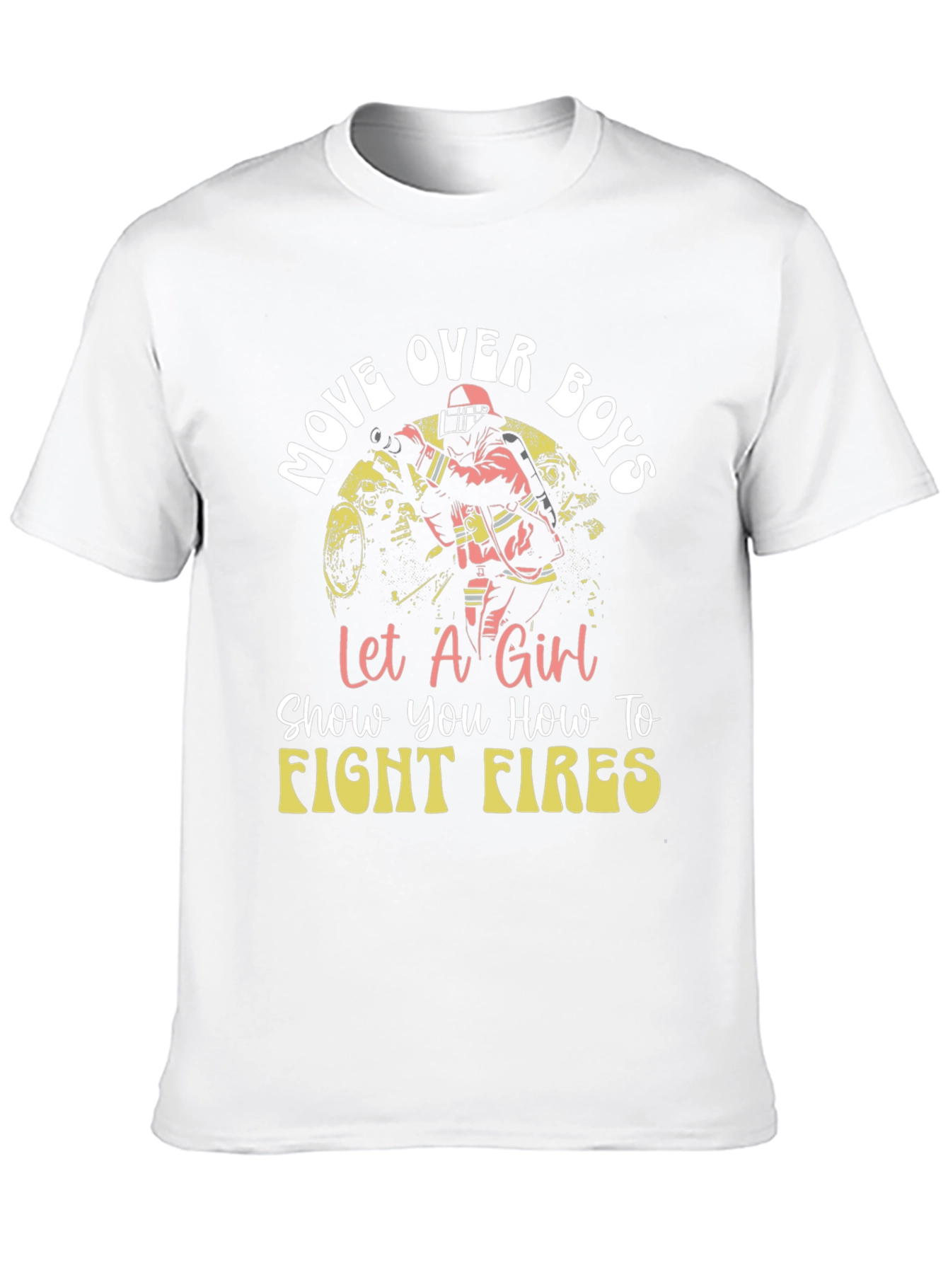 Feminist Firefighter Graphic Tee