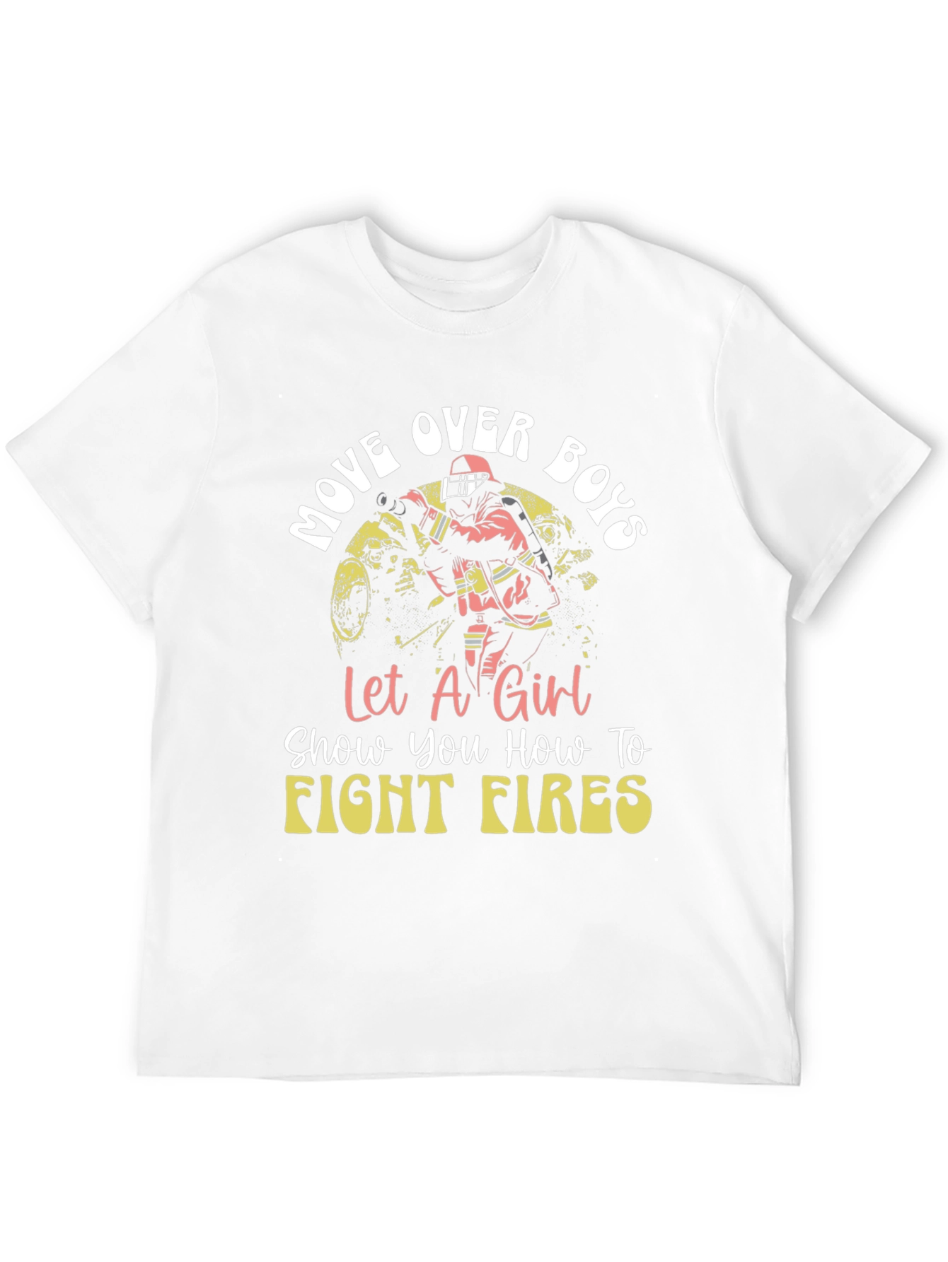 Feminist Firefighter Graphic Tee