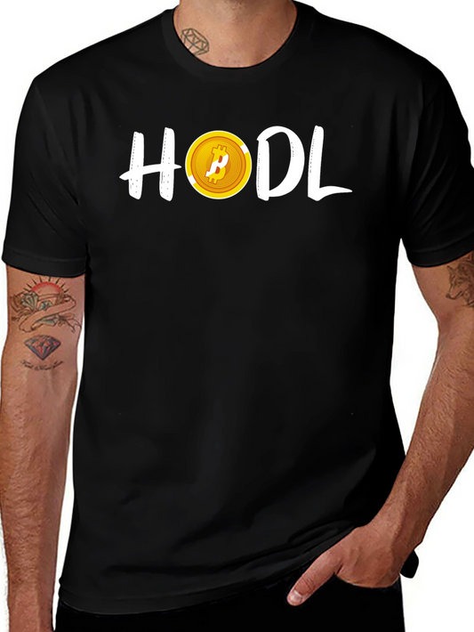 HODL Bitcoin Crypto T-Shirt - Investor Tee