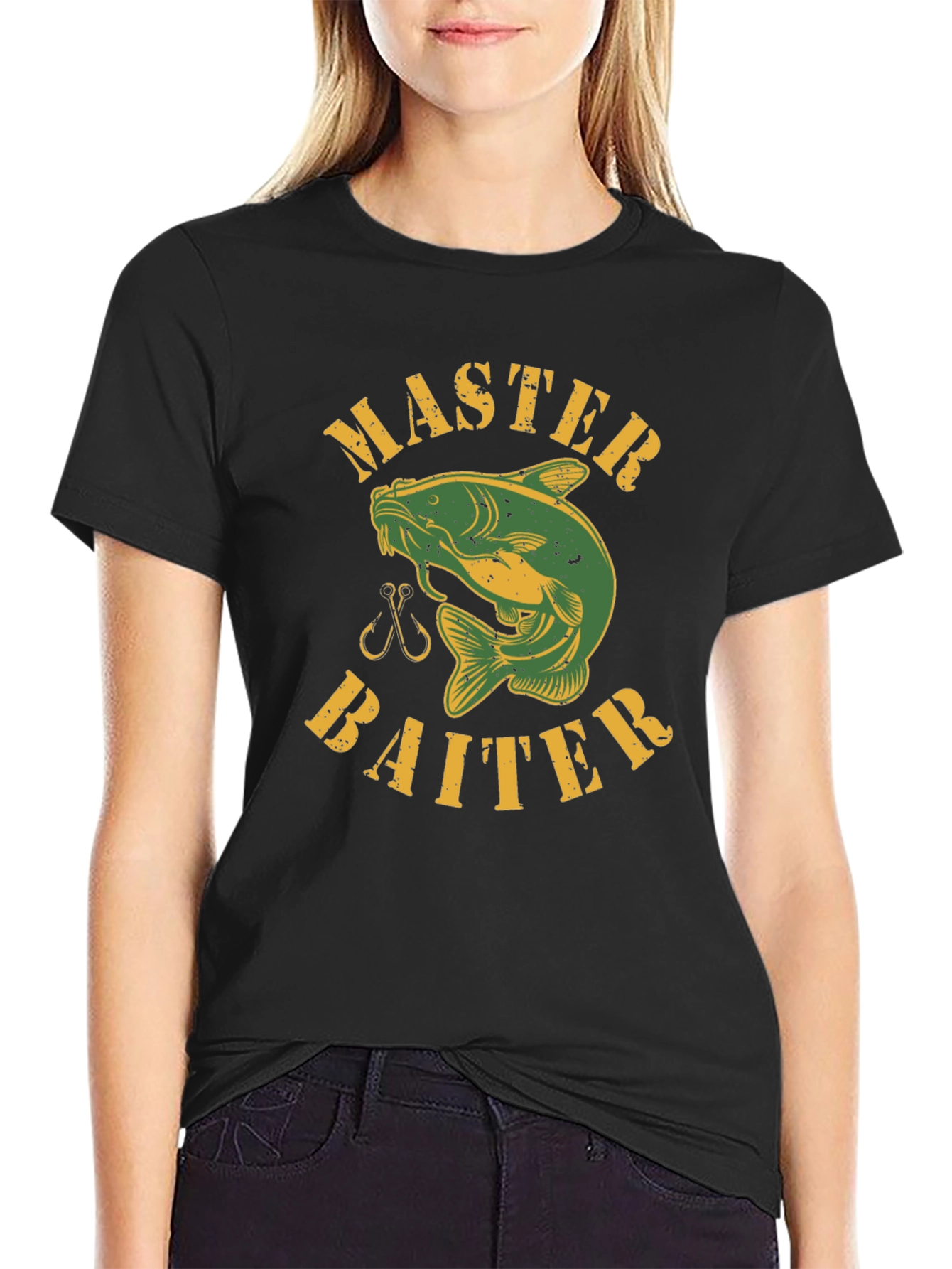 Master Baiter Fishing T-Shirt - Humorous Angler Tee