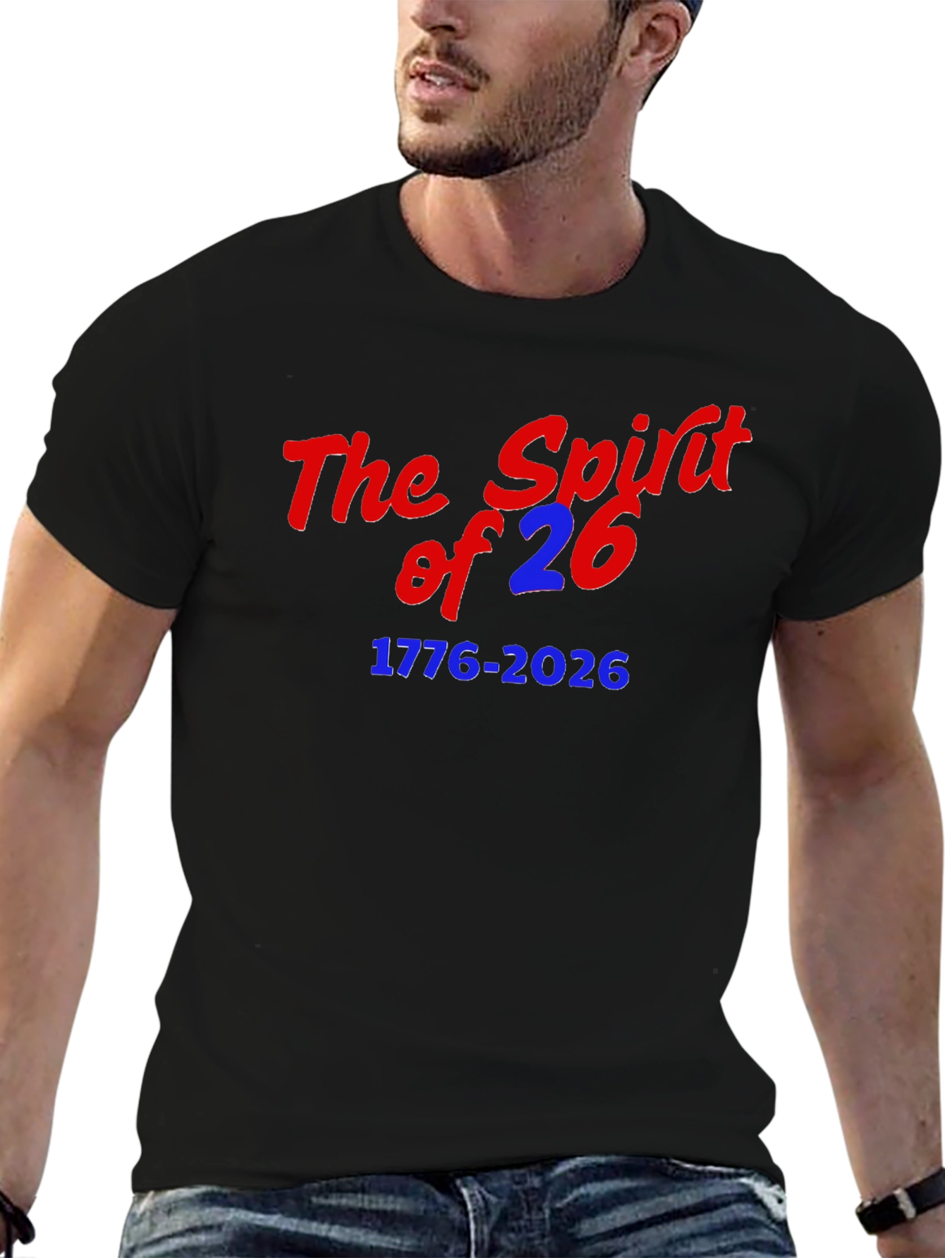 Spirit of 26 Tee - Patriotic Celebration