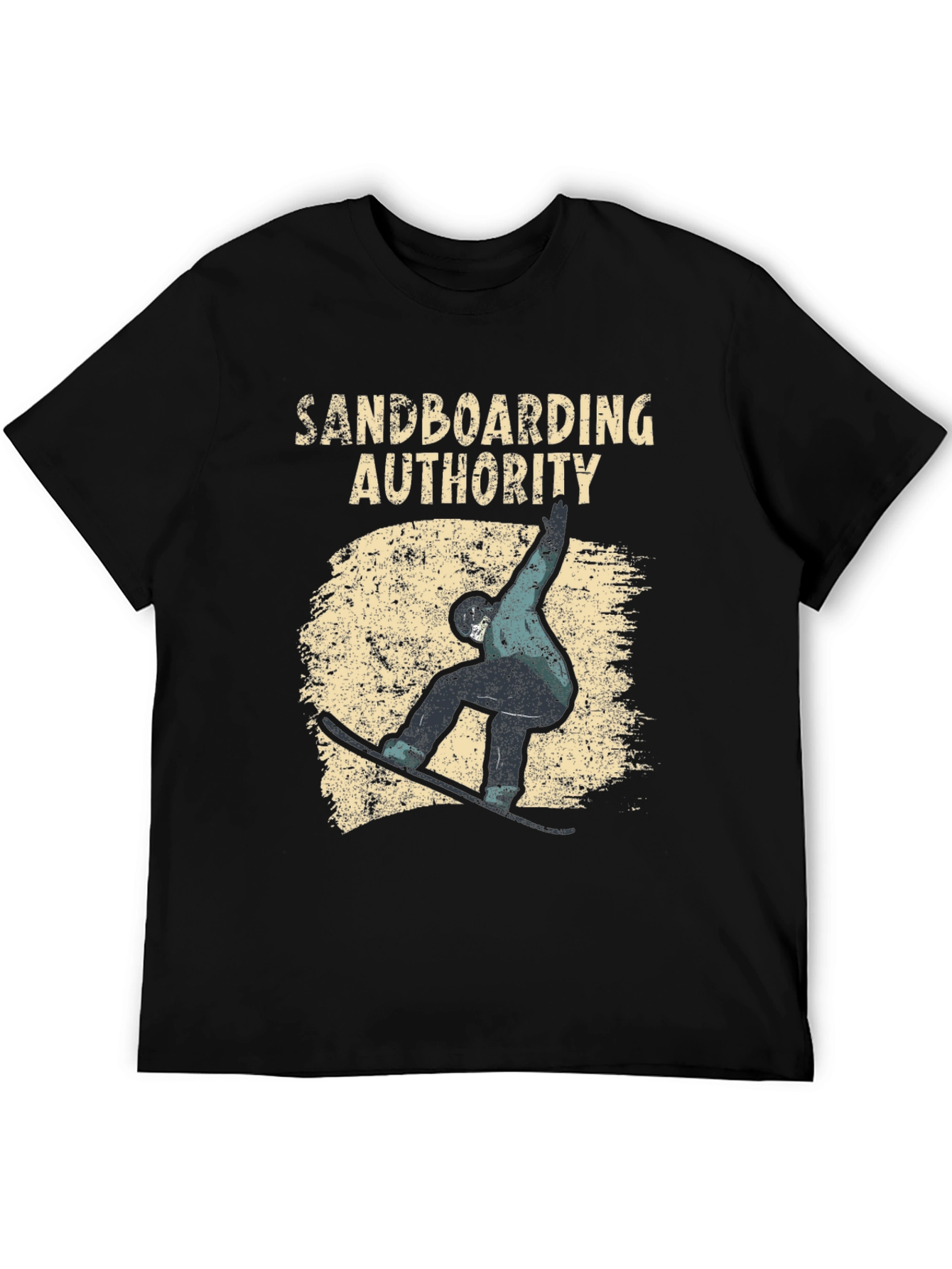 Sandboarding Authority Black T-Shirt
