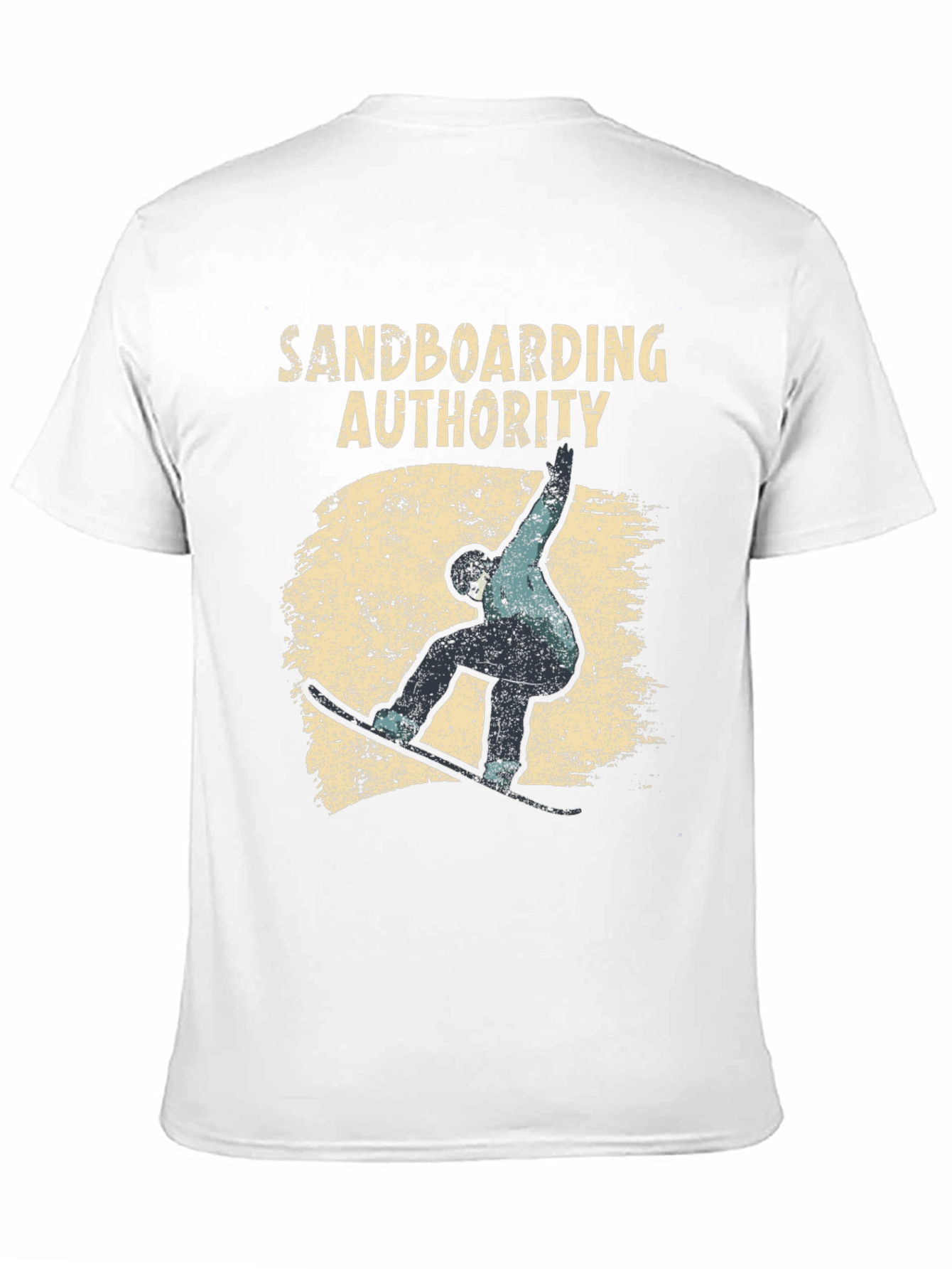 Sandboarding Authority Black T-Shirt