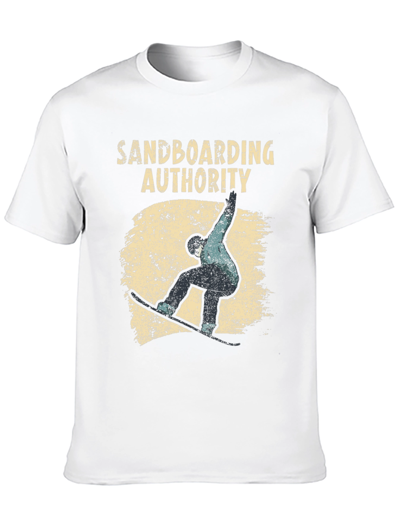 Sandboarding Authority Black T-Shirt