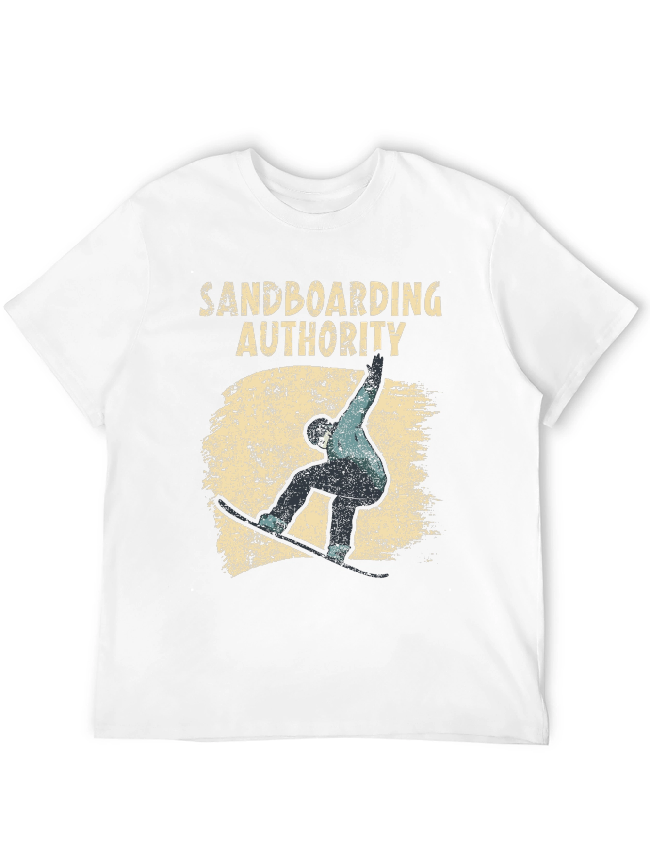 Sandboarding Authority Black T-Shirt