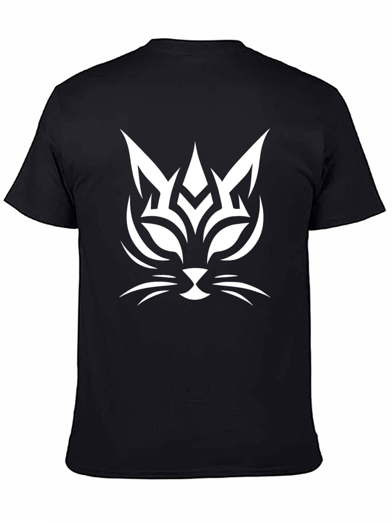 Cool Cat Graphic Black T-Shirt
