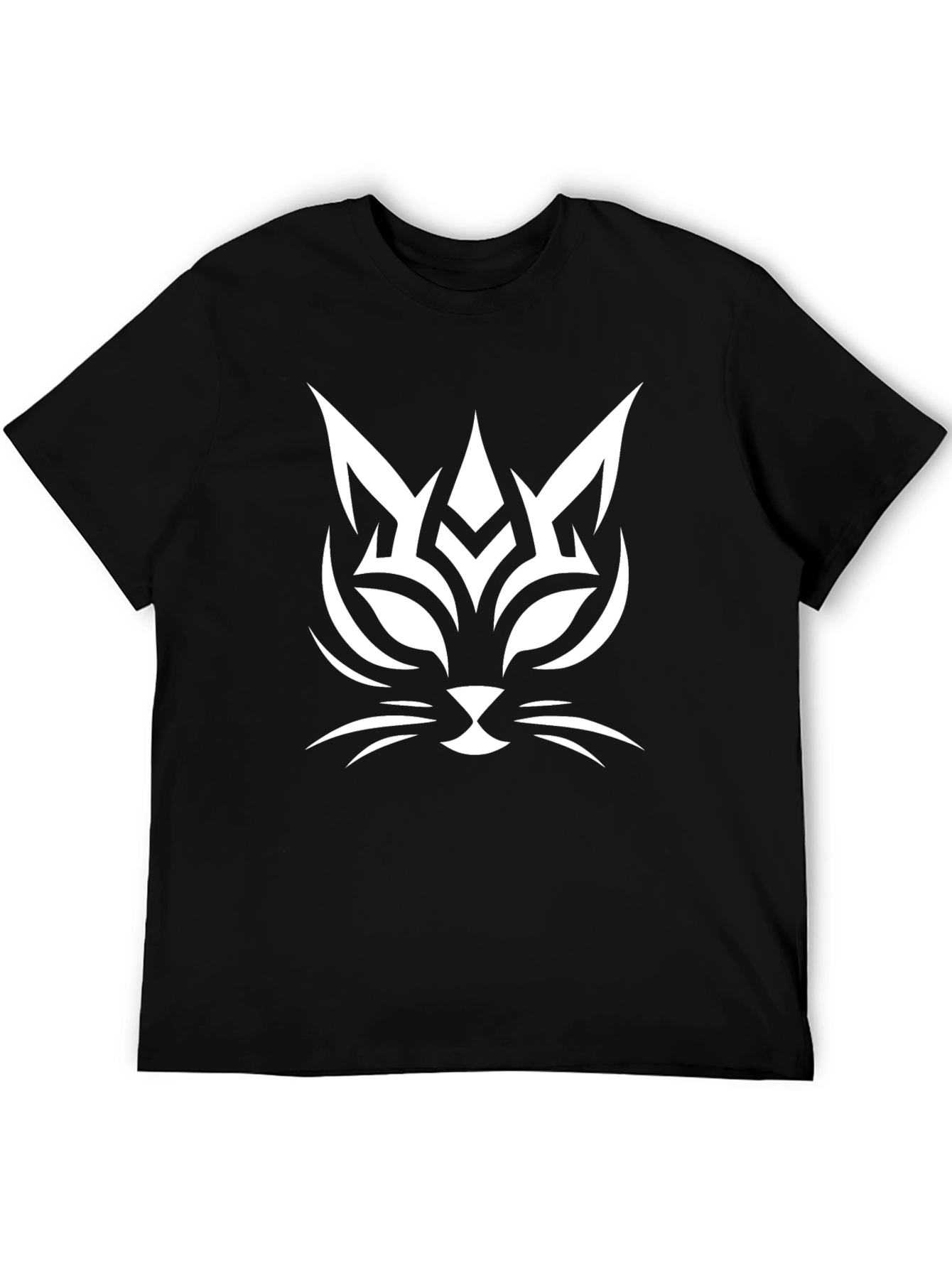 Cool Cat Graphic Black T-Shirt