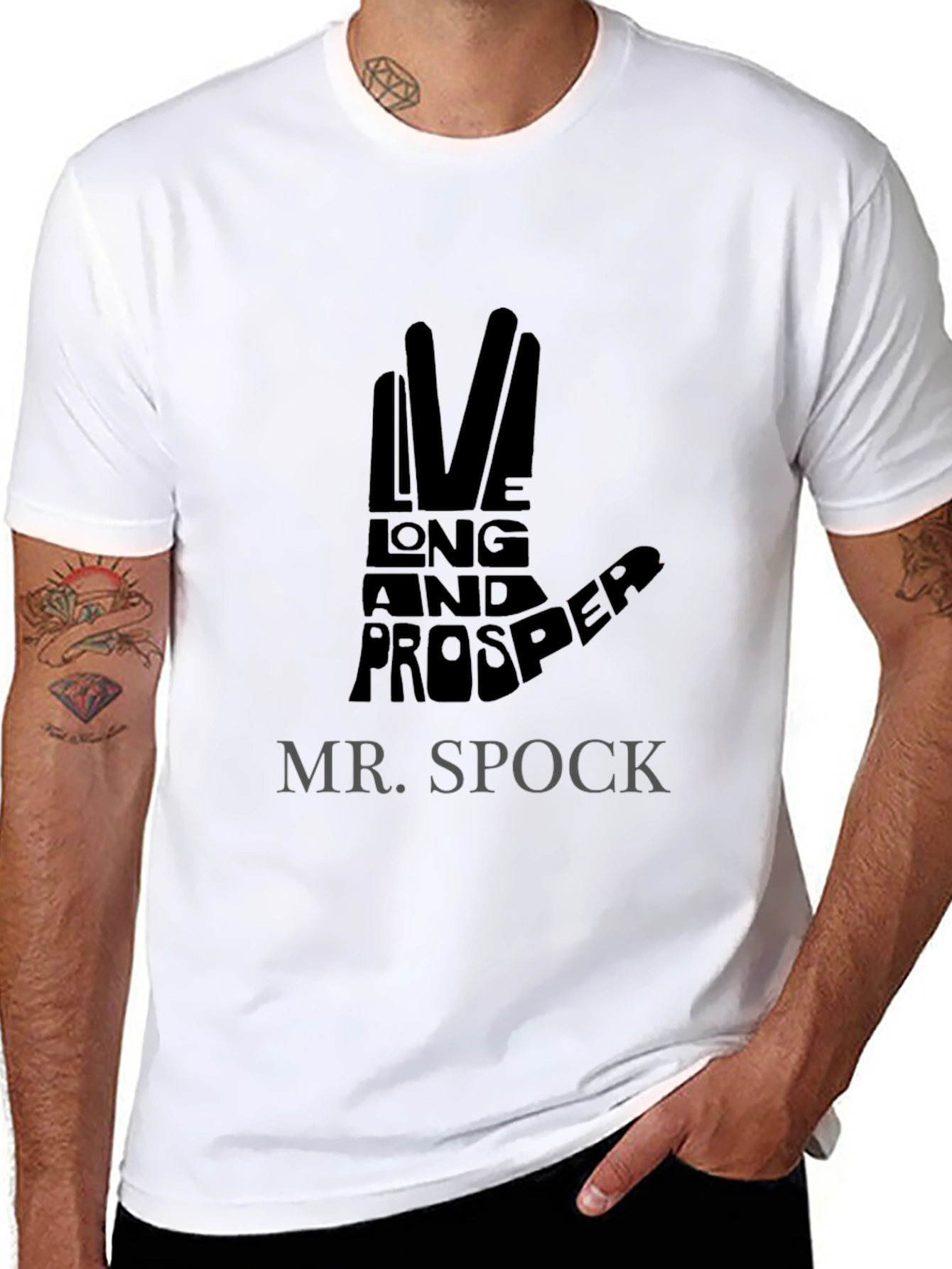 Live Long and Prosper Mr. Spock T-Shirt