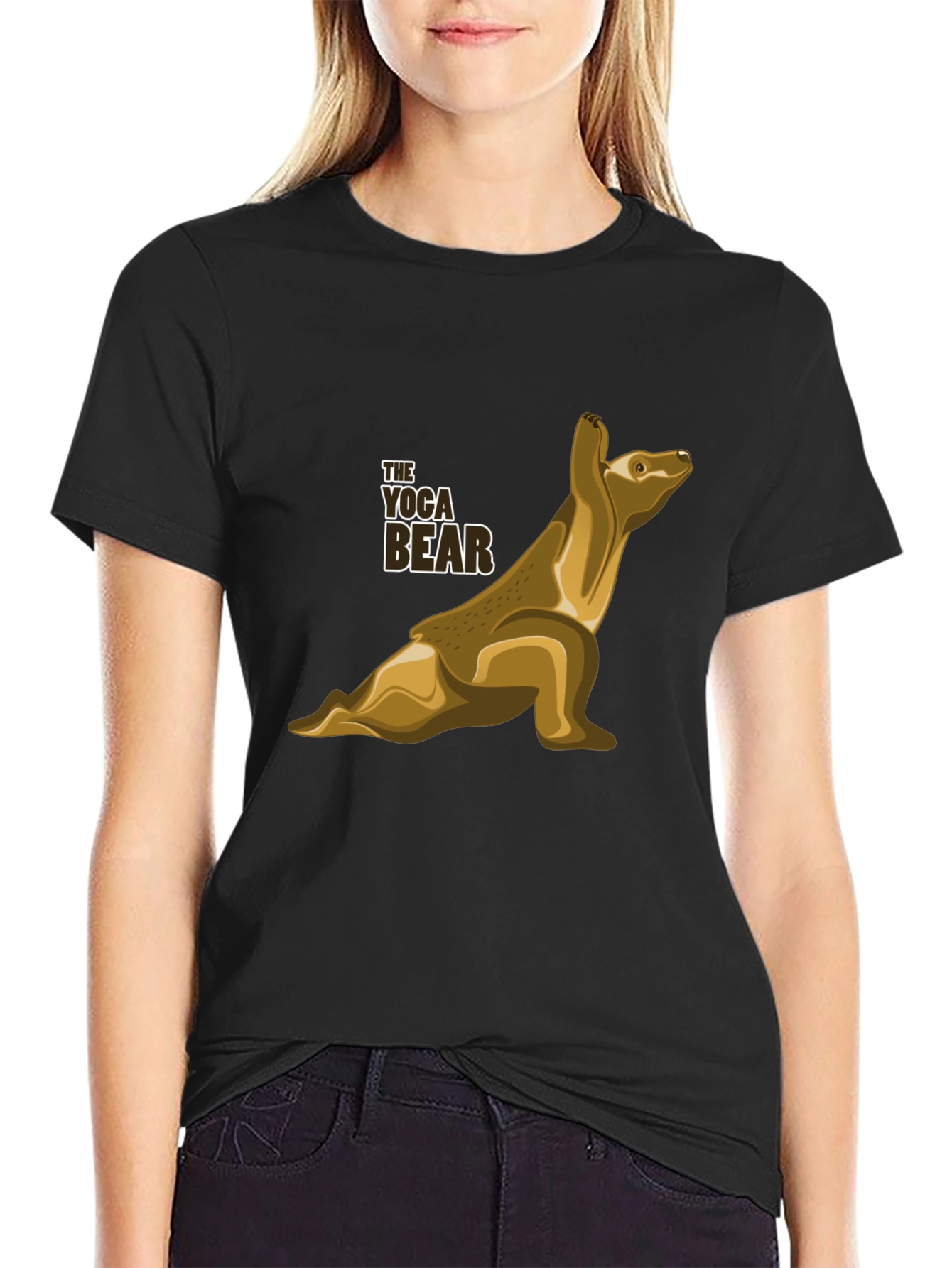 Yoga Bear T-Shirt - Unique Design