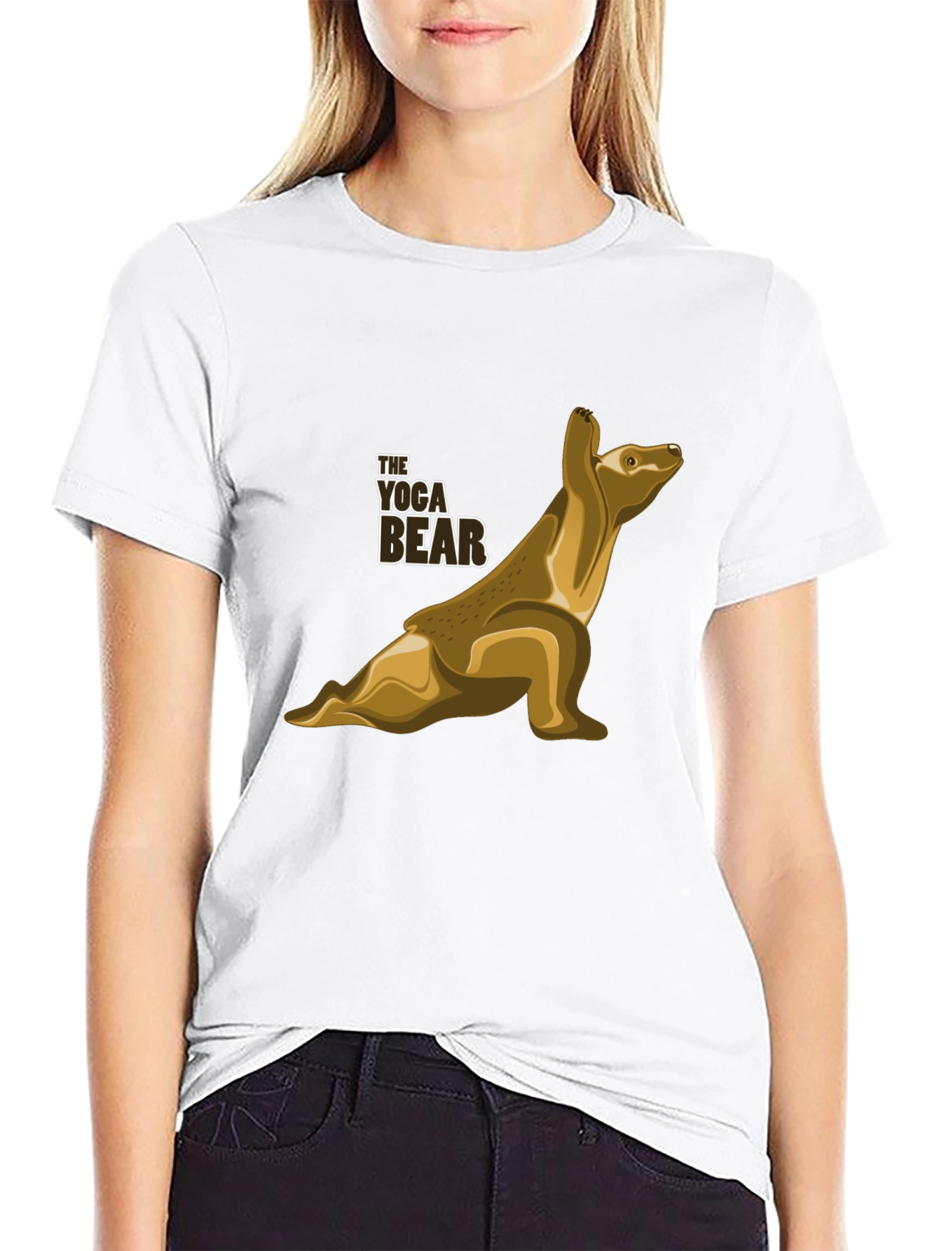 Yoga Bear T-Shirt - Unique Design