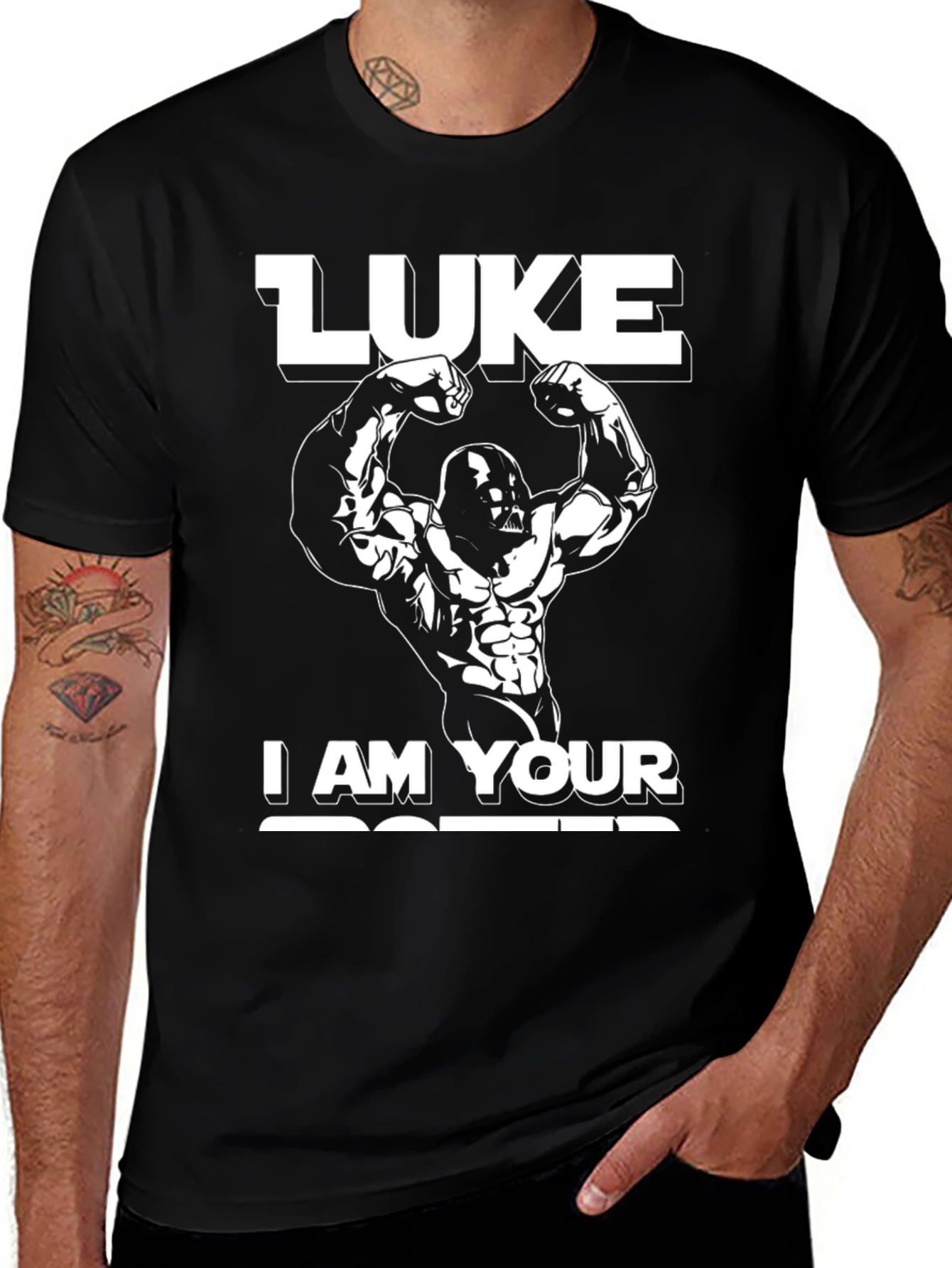 Luke I Am Your Bodybuilder T-Shirt