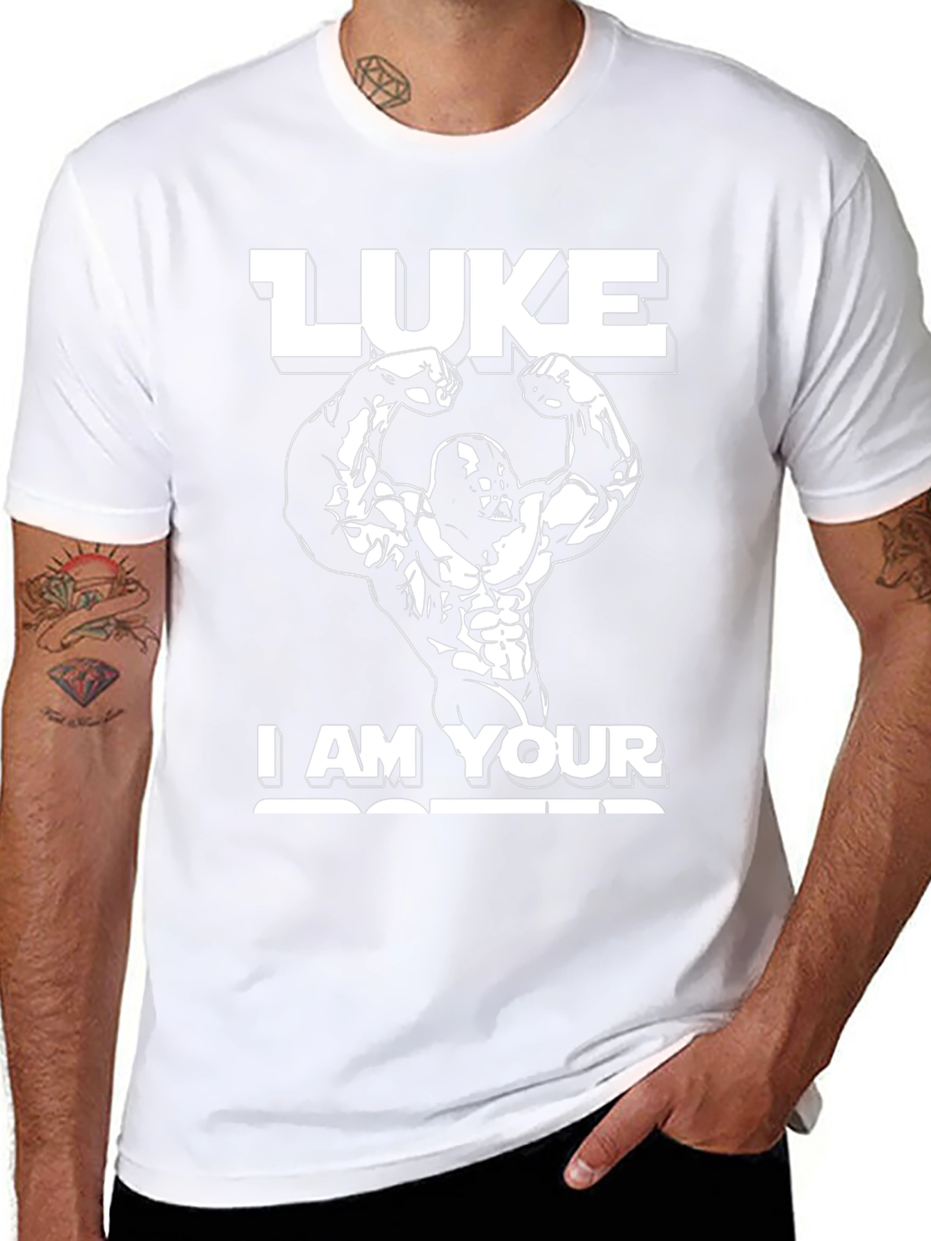 Luke I Am Your Bodybuilder T-Shirt