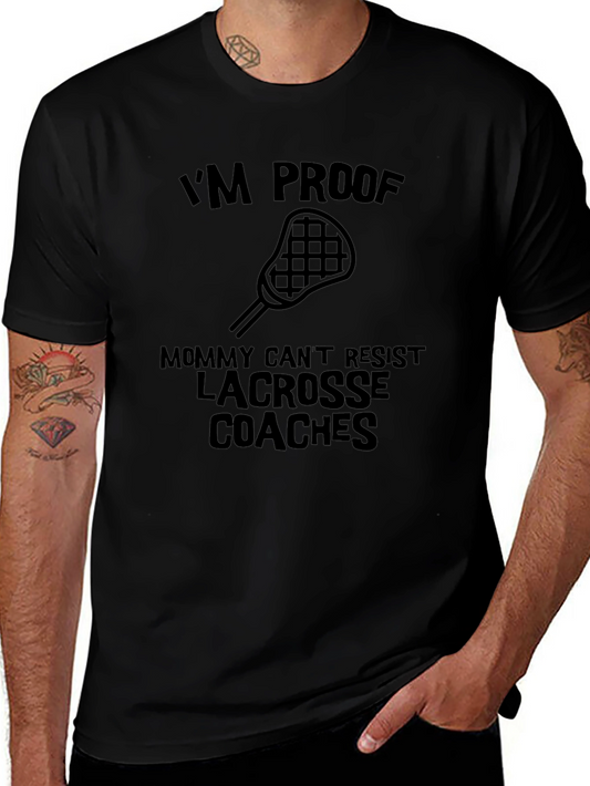 Lacrosse Coachs Son T-Shirt - Im Proof...