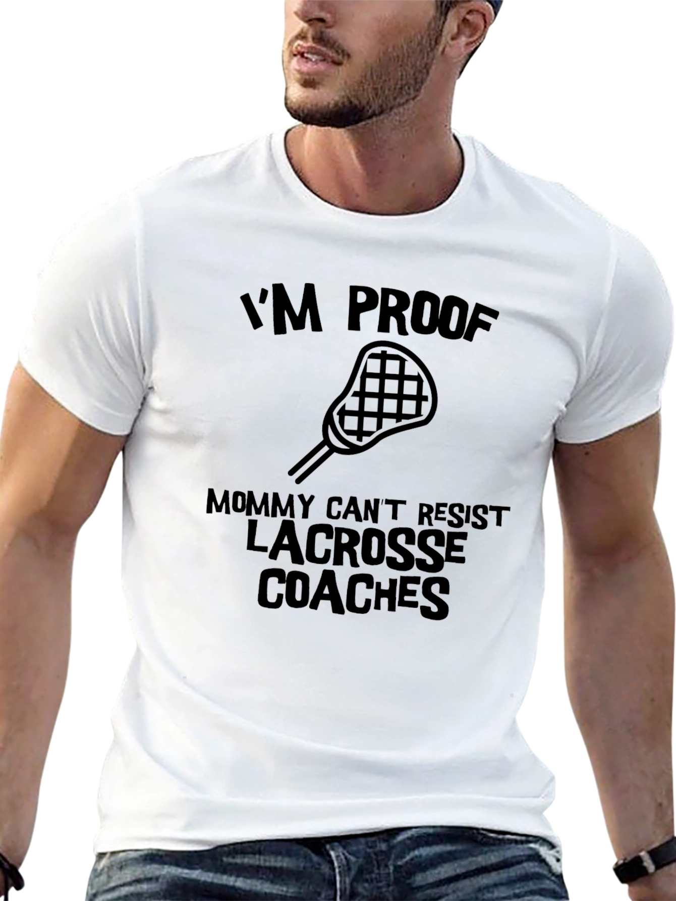Lacrosse Coachs Son T-Shirt - Im Proof...