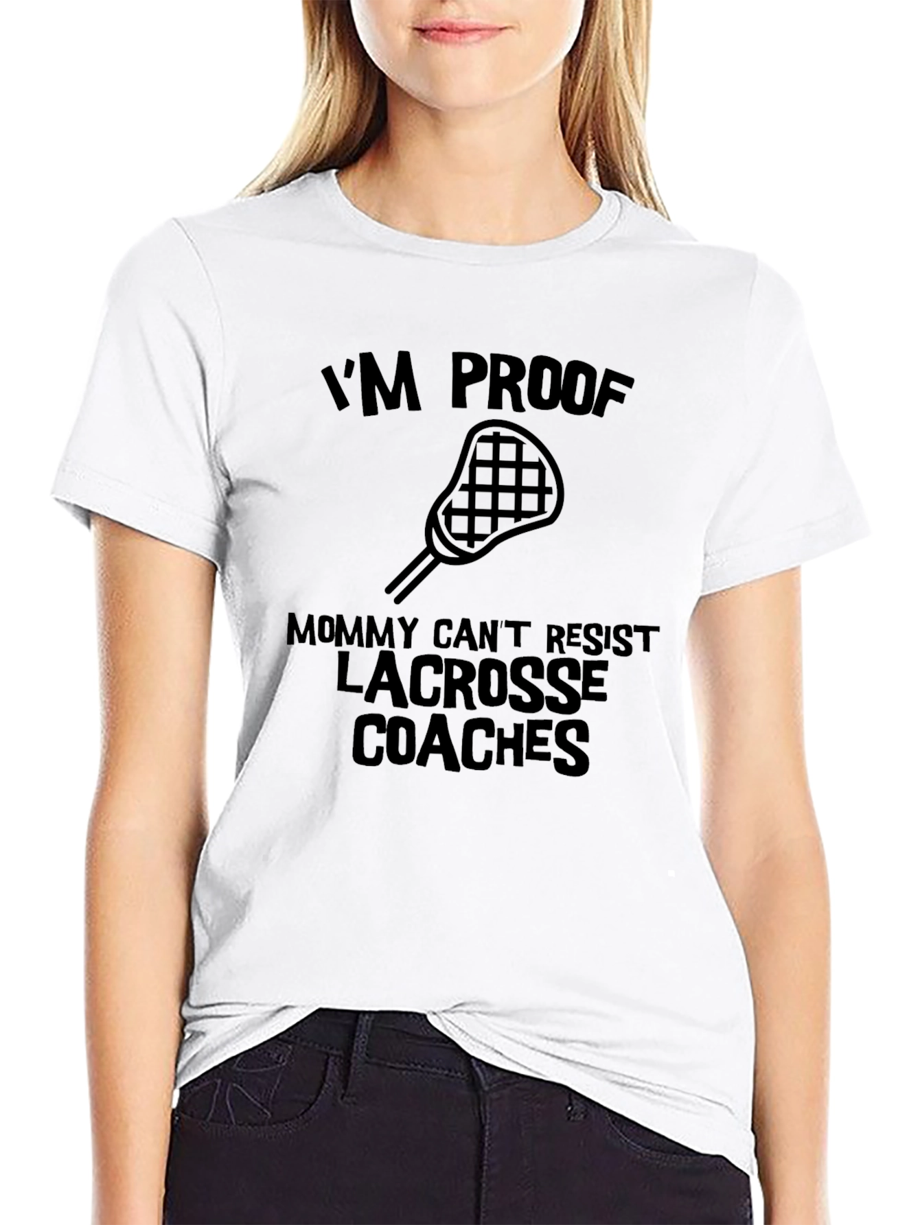 Lacrosse Coachs Son T-Shirt - Im Proof...