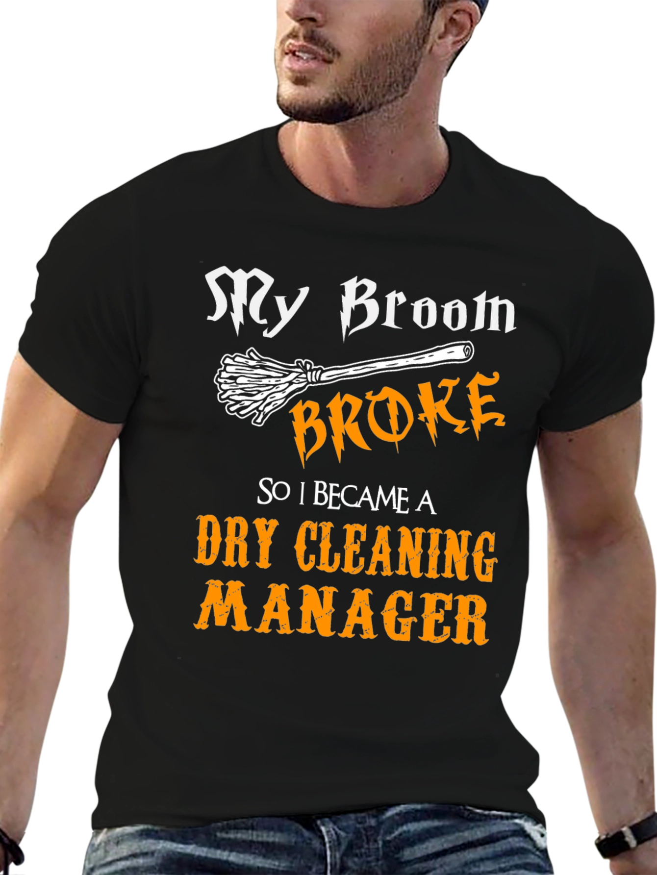 Funny Dry Cleaning Manager T-Shirt