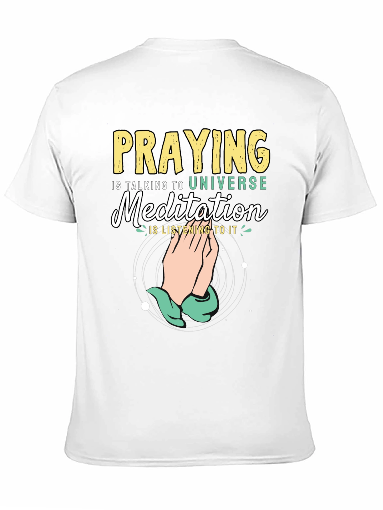 Praying Meditation Graphic Tee