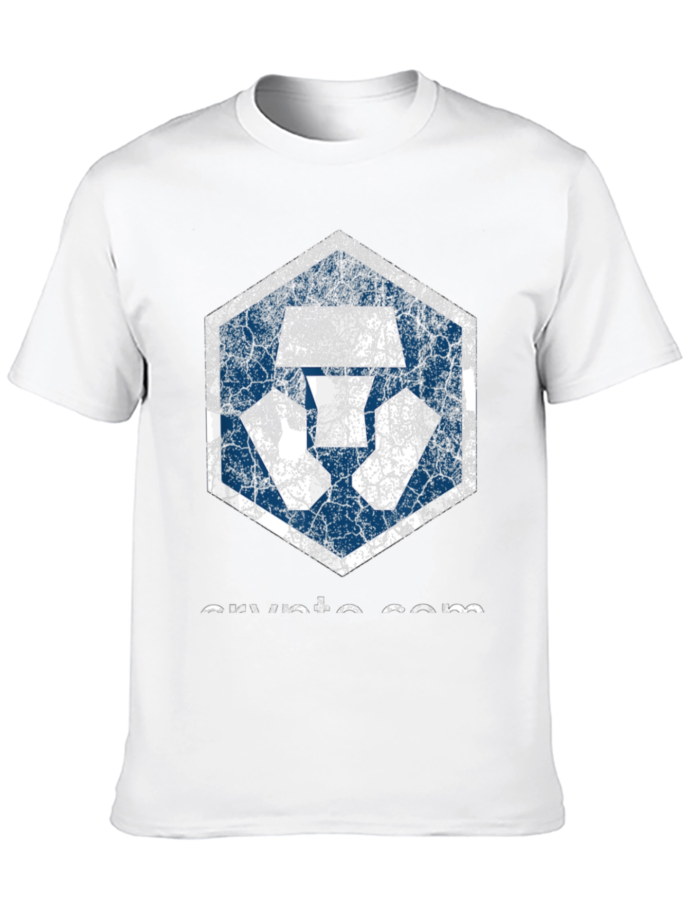 Crypto.com Distressed Logo T-Shirt