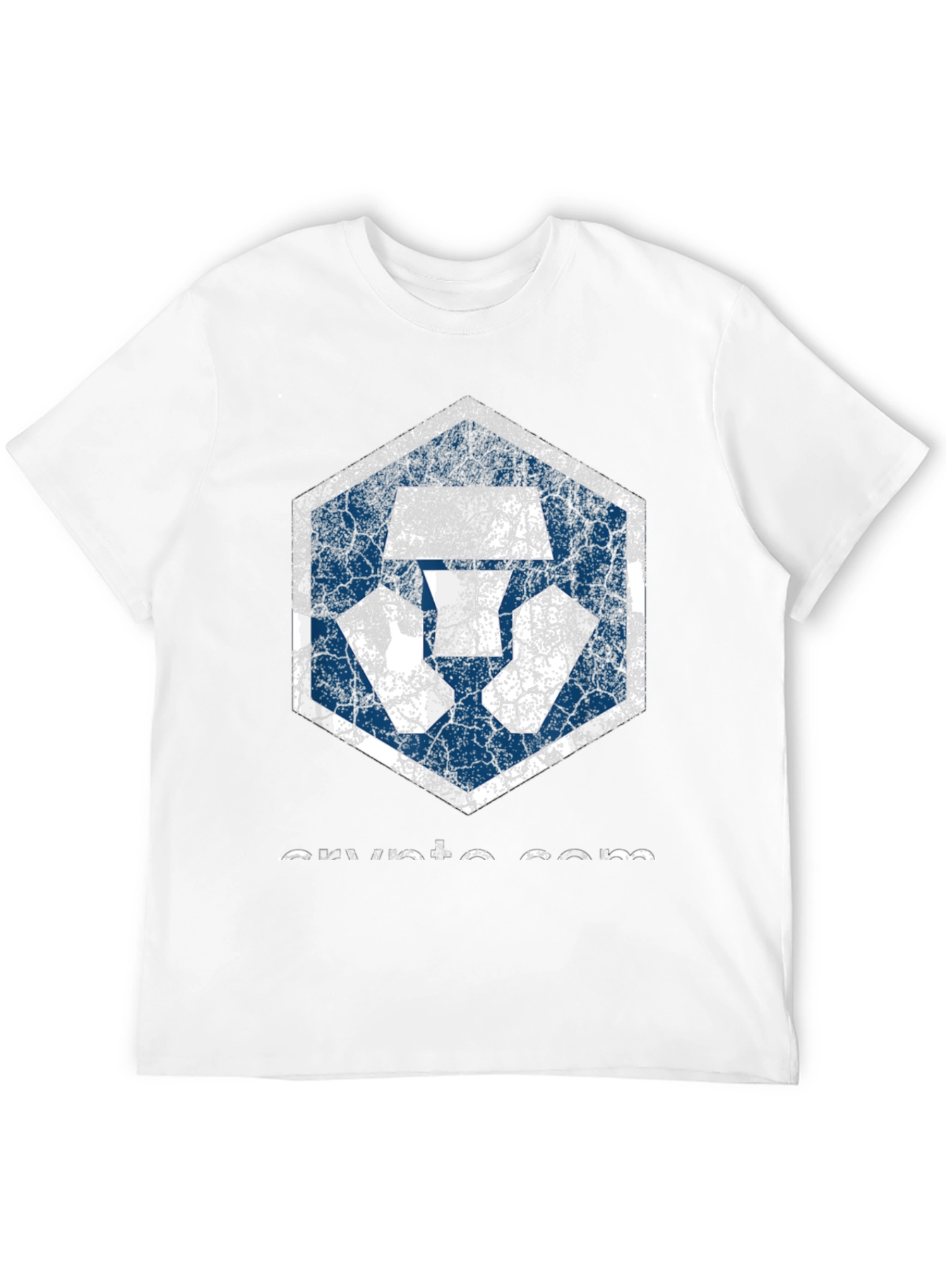 Crypto.com Distressed Logo T-Shirt
